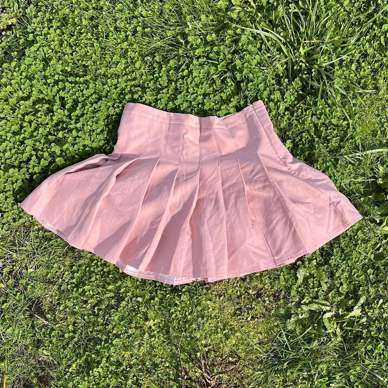 Size 8 pink princess polly skirt Depop