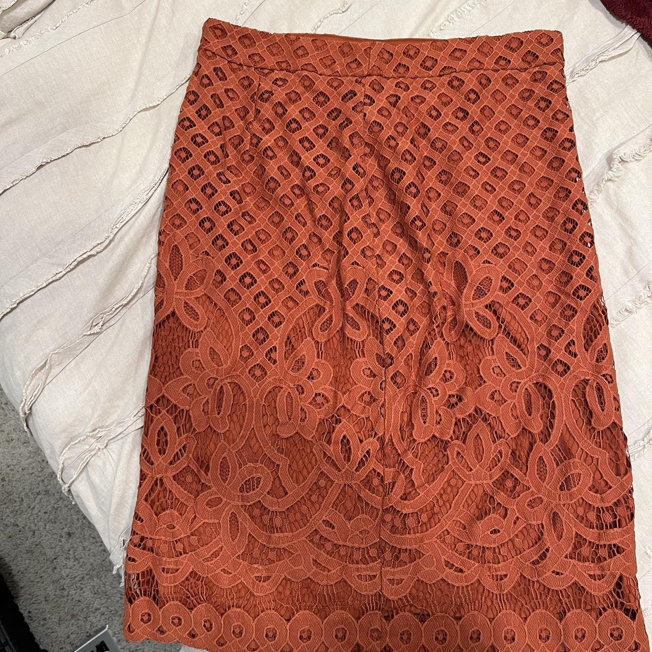 Downeast lace outlet skirt