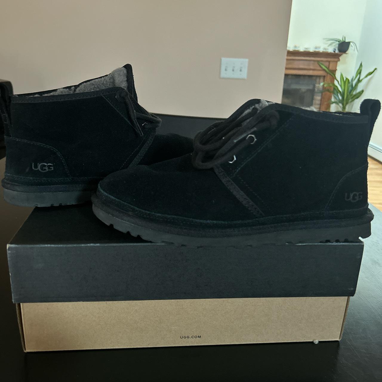 Men’s Black Uggs Size 9, They fit small so you... - Depop