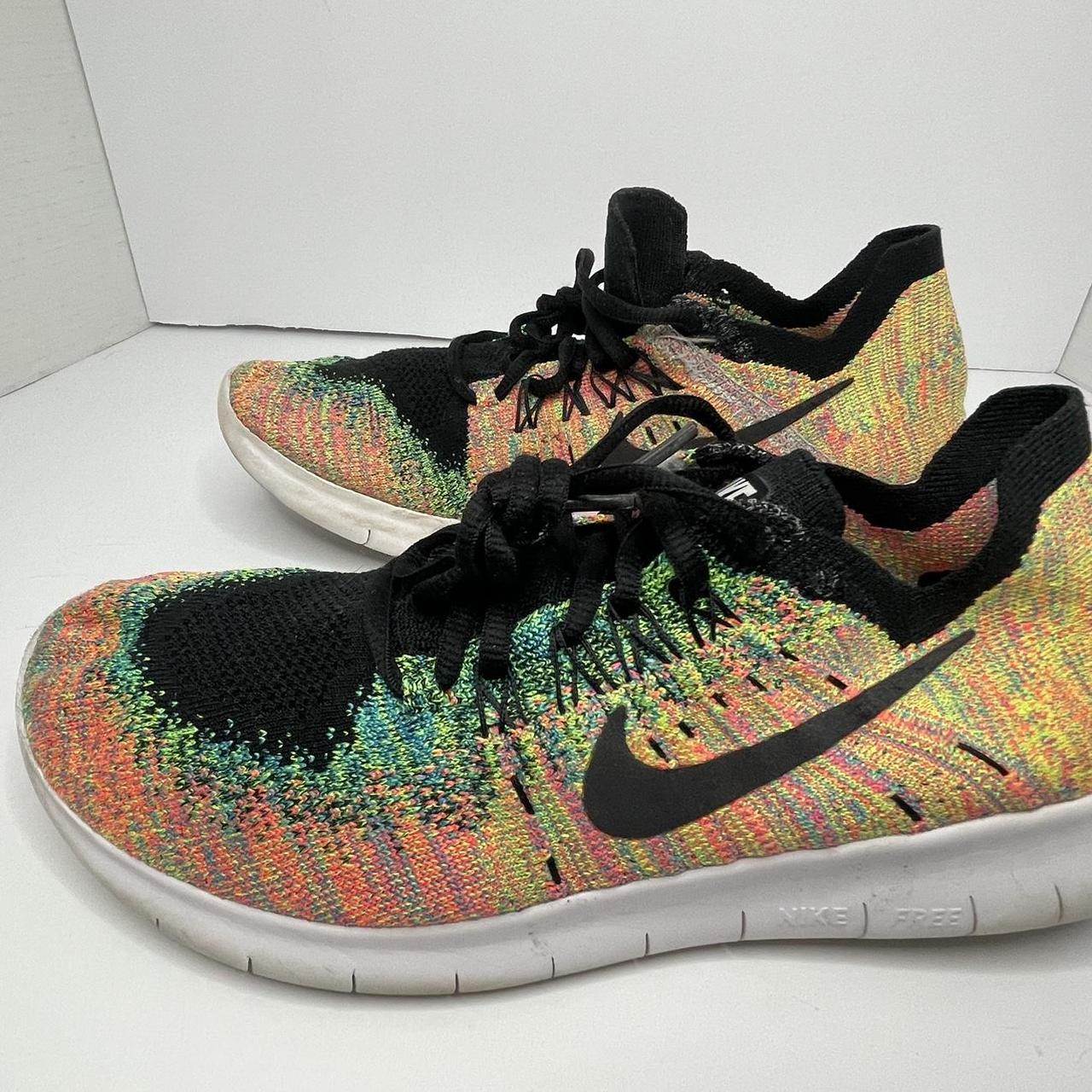 Nike free rn flyknit 2017 women's size clearance 10