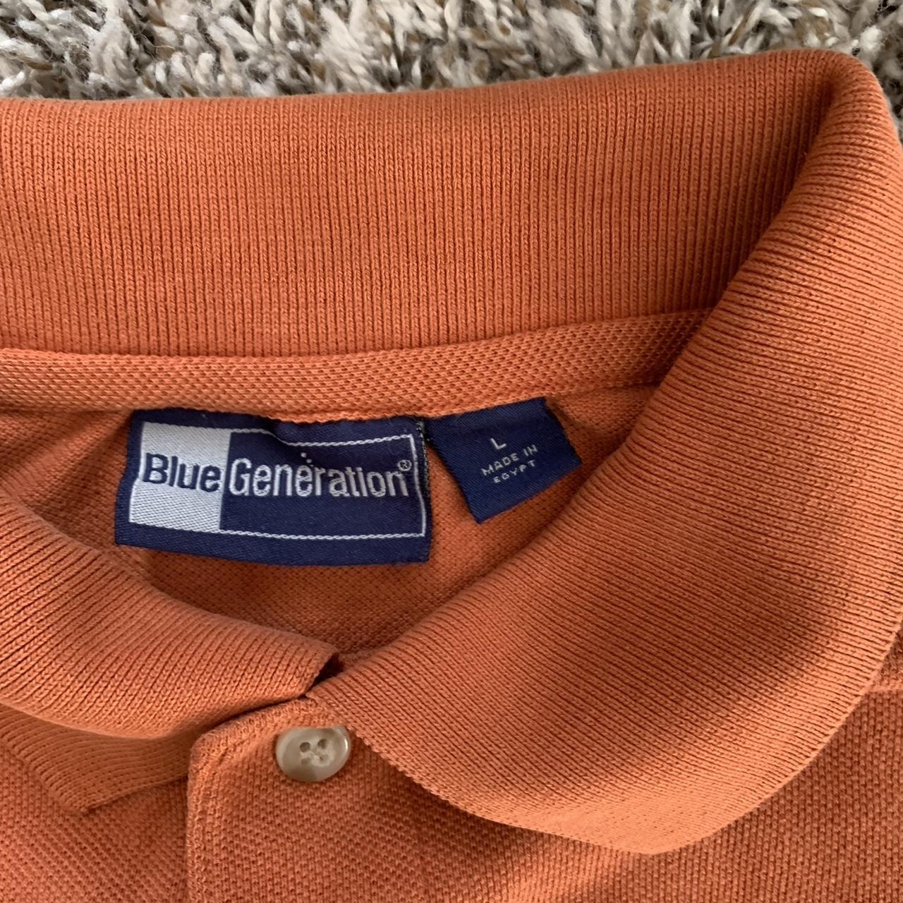 Popeyes orange polo Excellent condition Super | Depop