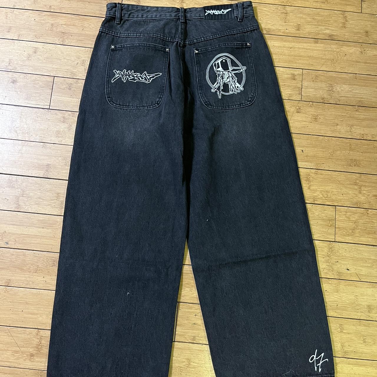 Baggy jeans size large hmu for any questions - Depop