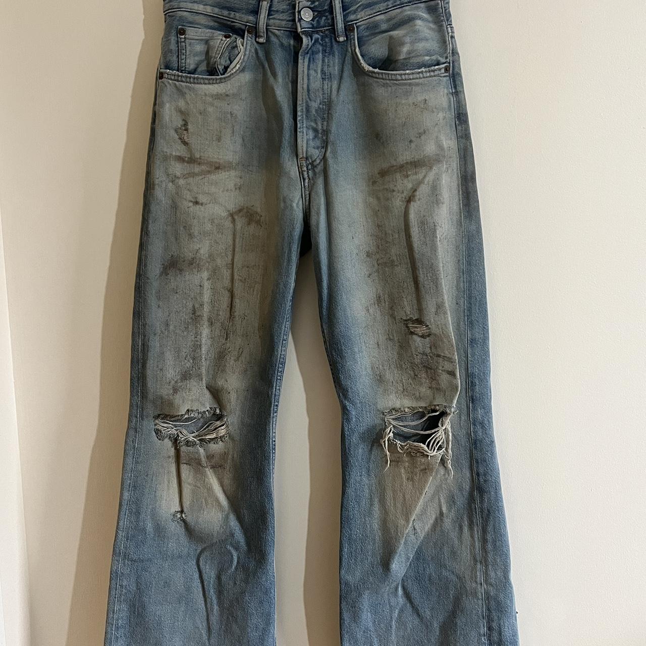 Acne studios 2021m distressed denim Very trendy... - Depop