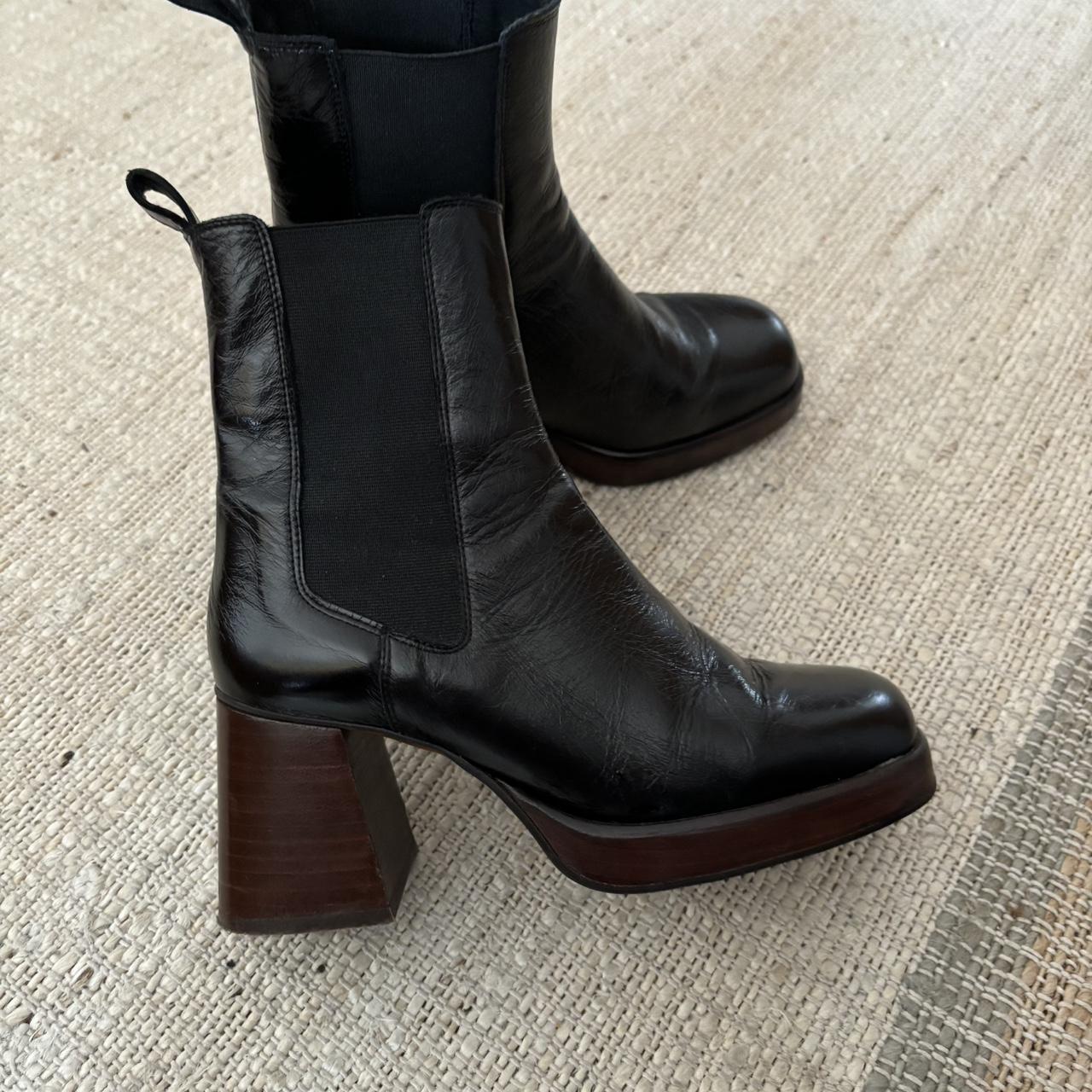 Boots Jonak Paris JONAK PARIS SQUARE TOE AND ELASTIC BOOTS, In