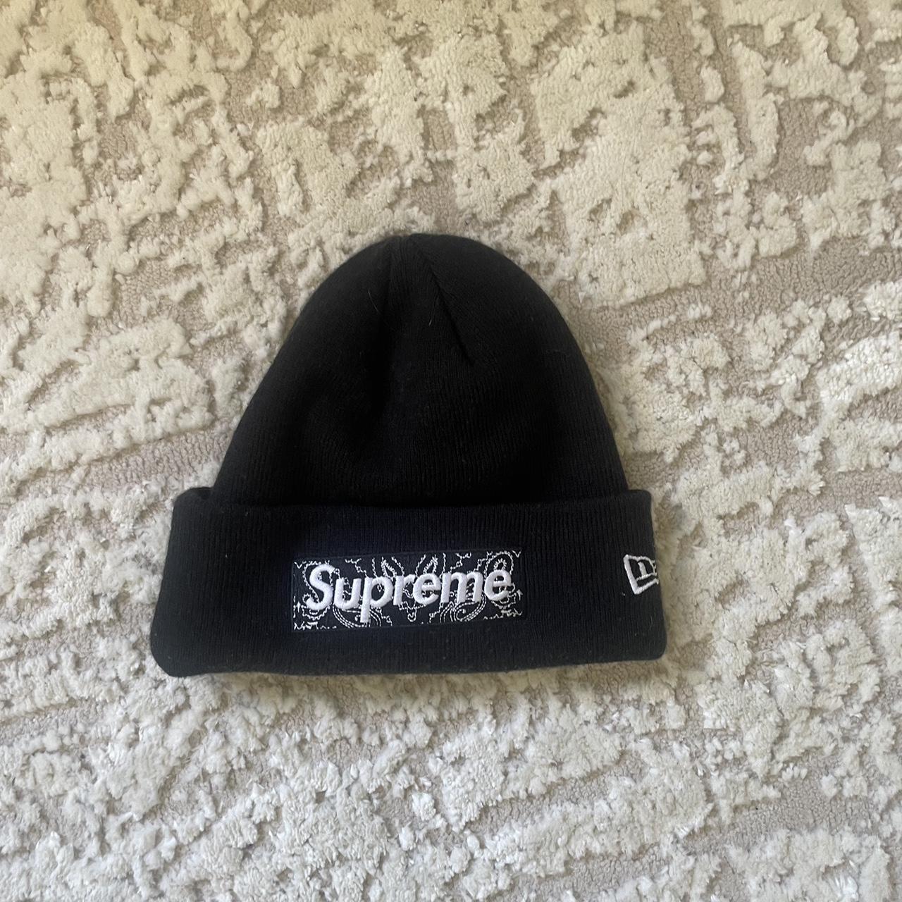 Supreme Paisley Beanie - Depop