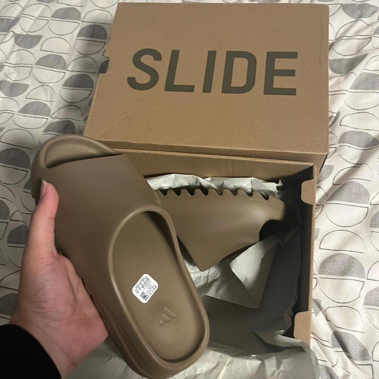 yeezy slide earth brown mens