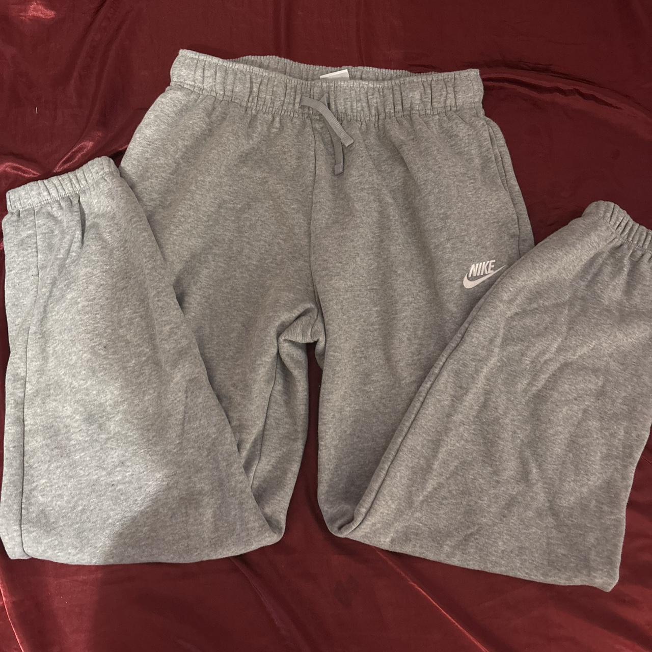 baggy grey nike joggers