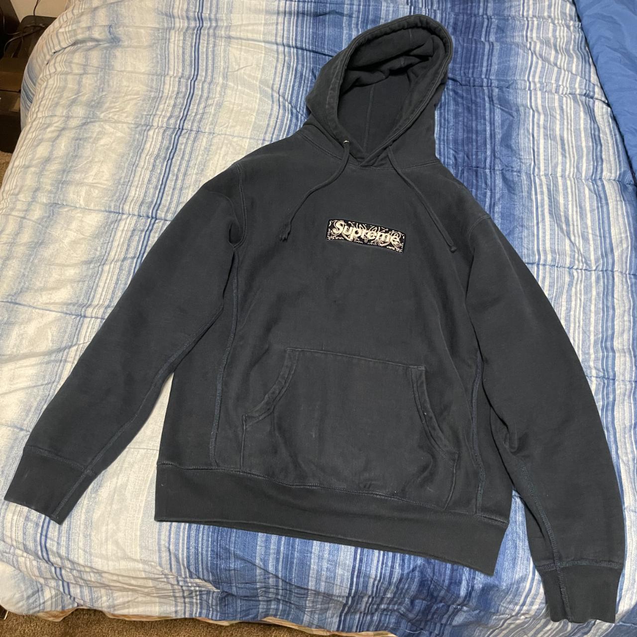 Supreme Bandana Box Logo Hooded Sweatshirt