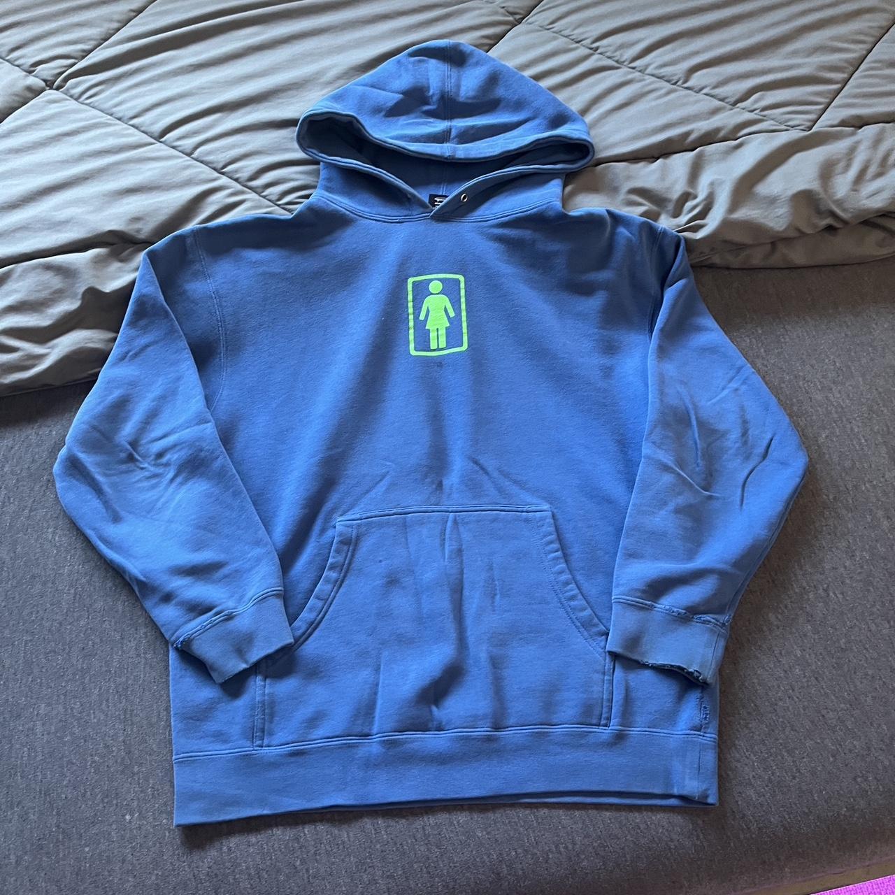 Vintage girl skateboards hoodie size medium Nice... Depop