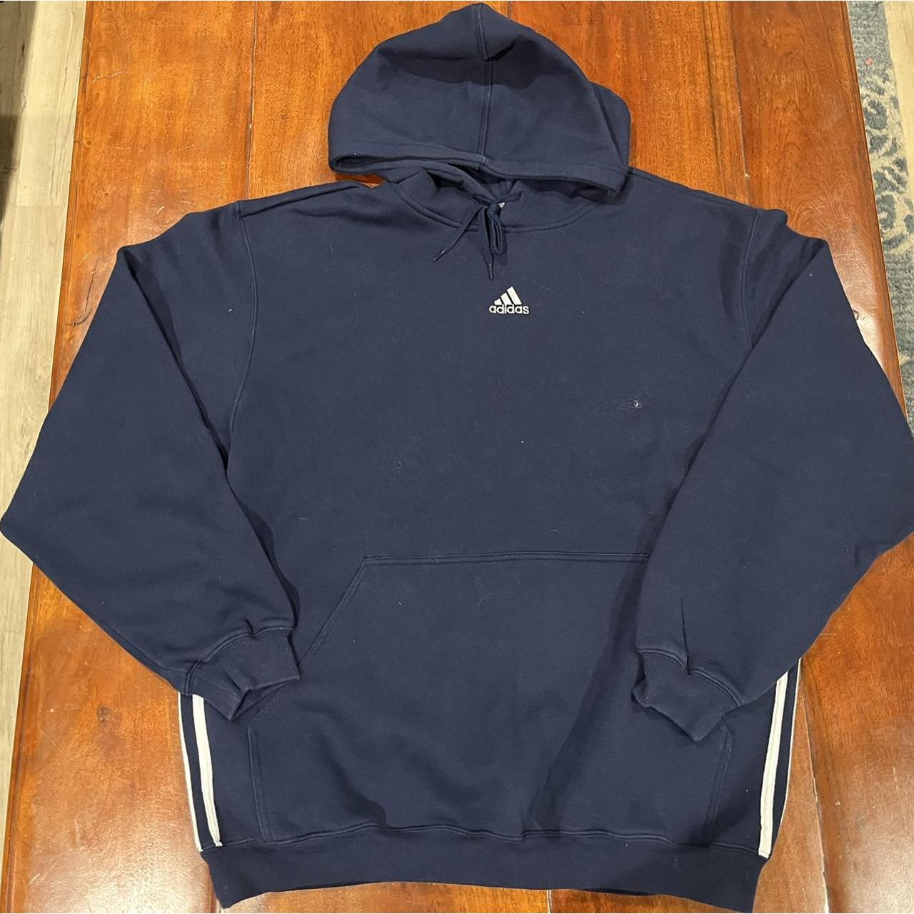 Vintage center logo adidas sweatshirt size L men’s Depop