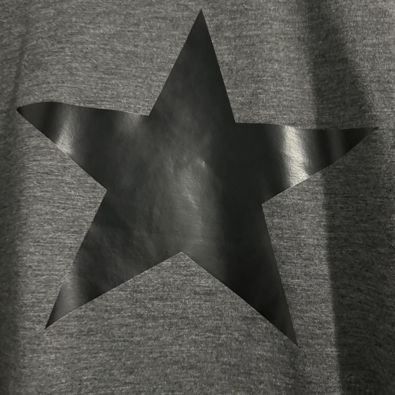 Black Star Long Sleeve Shirt #Y2k #star - Depop