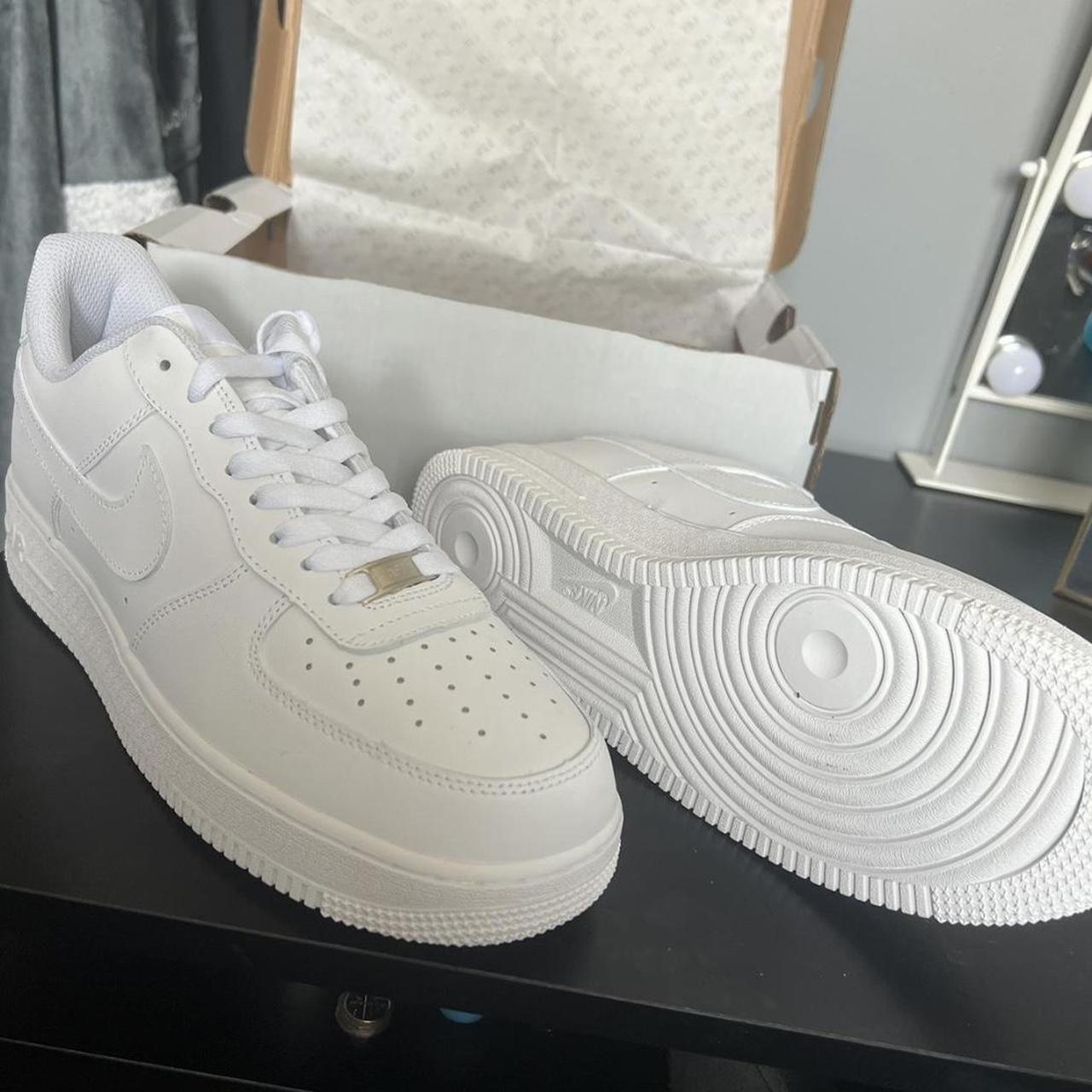 Nike Air Forces White - Depop