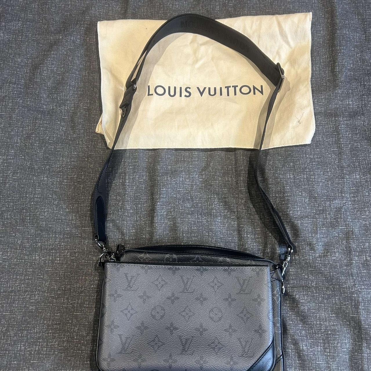 Louis Vuitton messenger bag, 9/10 condition, only... - Depop