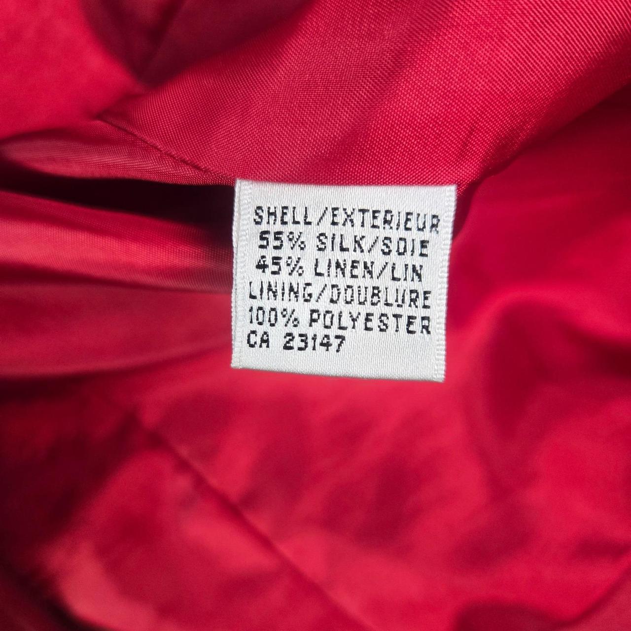 Talbots Women's Blazer Jacket - Red - 14 – Talbot… - image 5