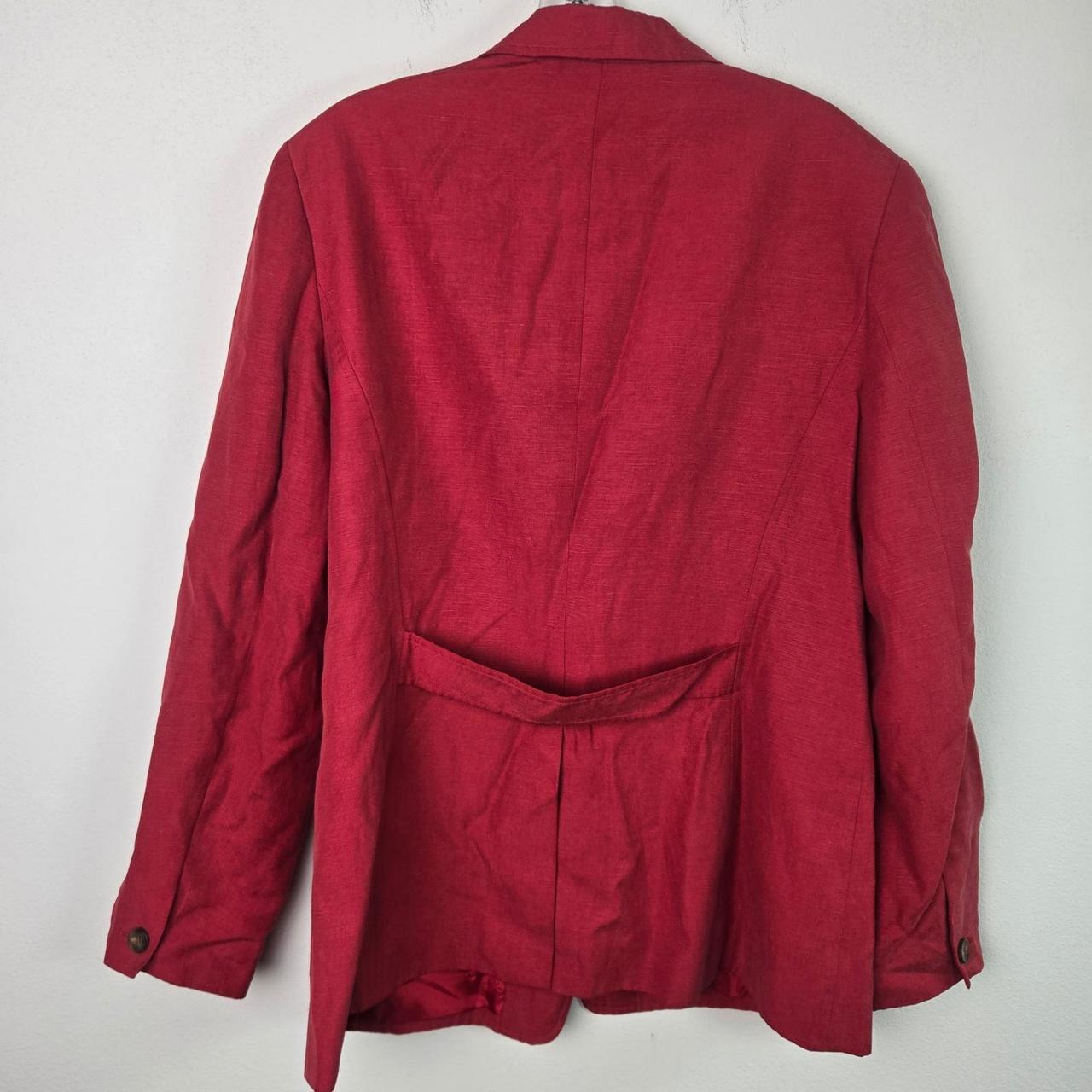 Talbots Women's Blazer Jacket - Red - 14 – Talbot… - image 2
