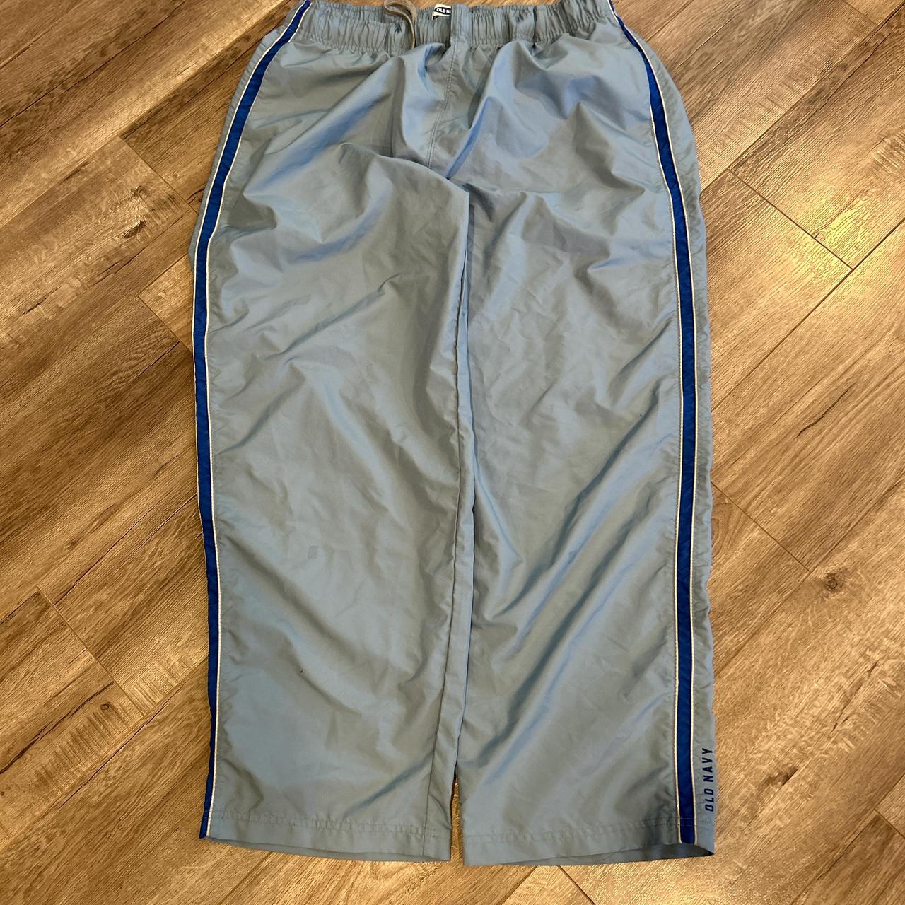 Vintage Y2K Old Navy Trackpants Size 38x30 Really... - Depop