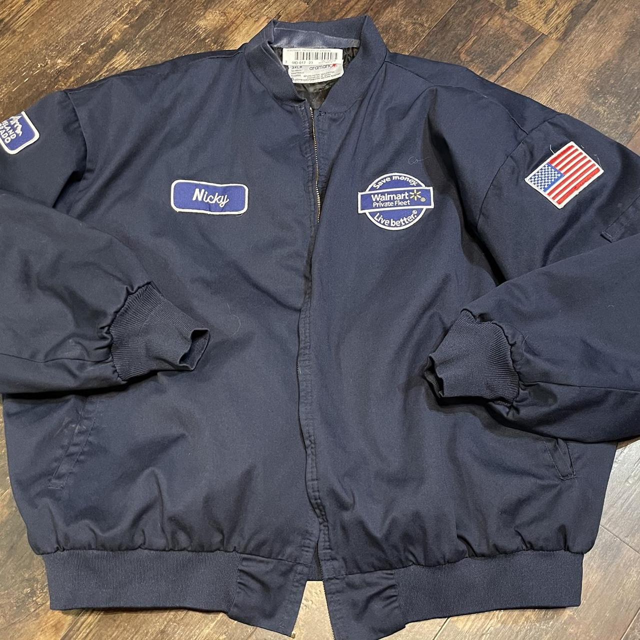 Walmart navy blue jacket sale