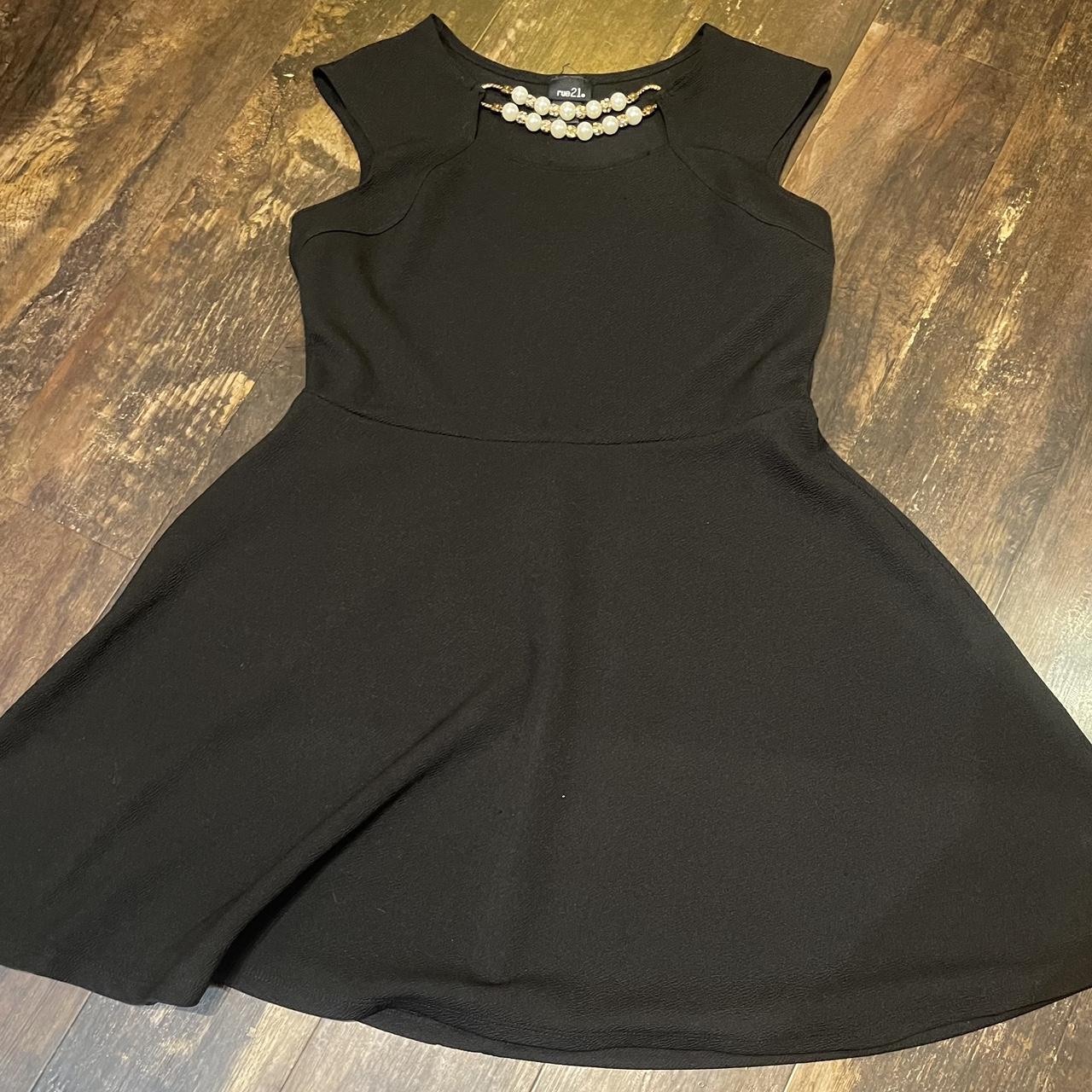 Rue 21 black dress hotsell