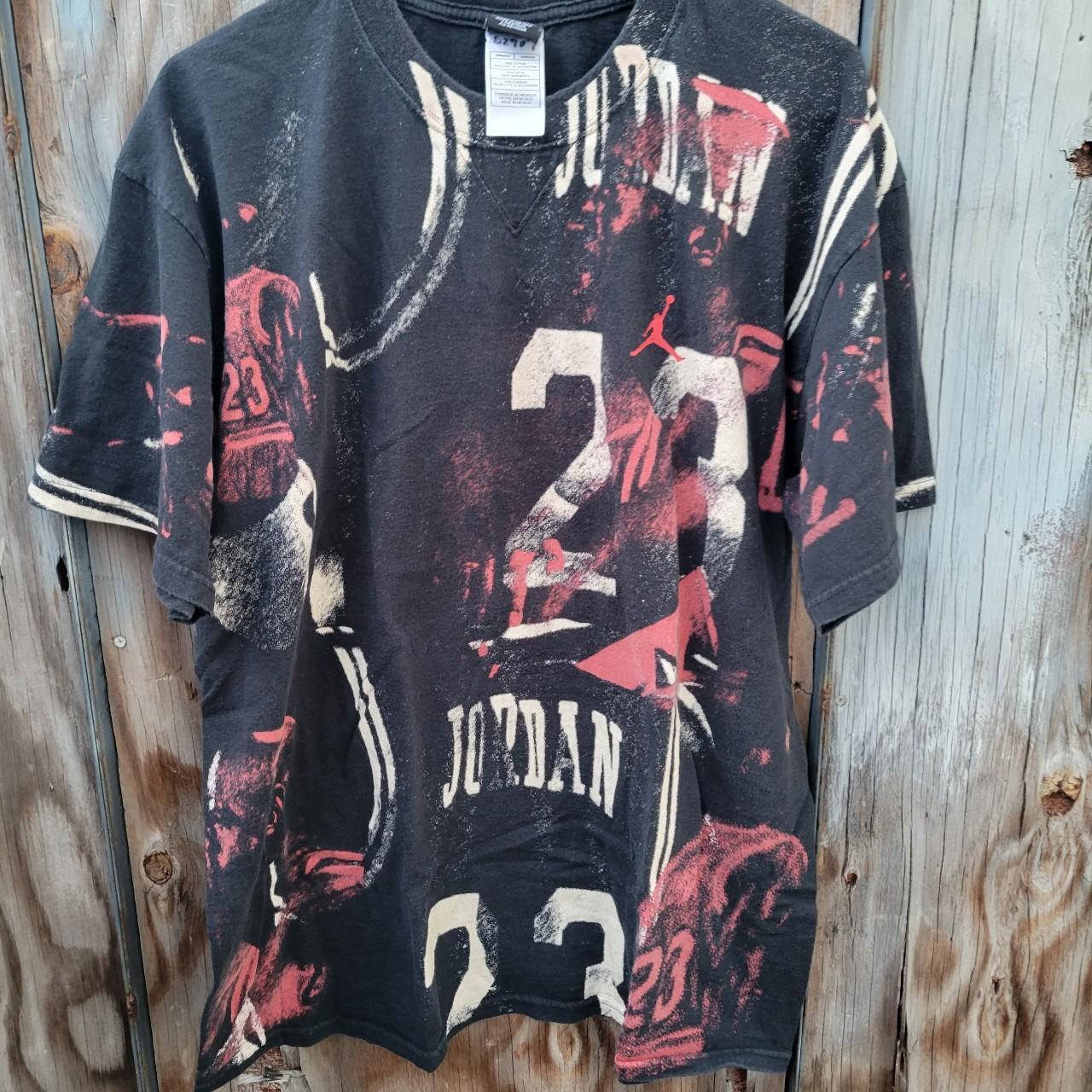 Air Jordan All Over Print T Shirt Good condition No