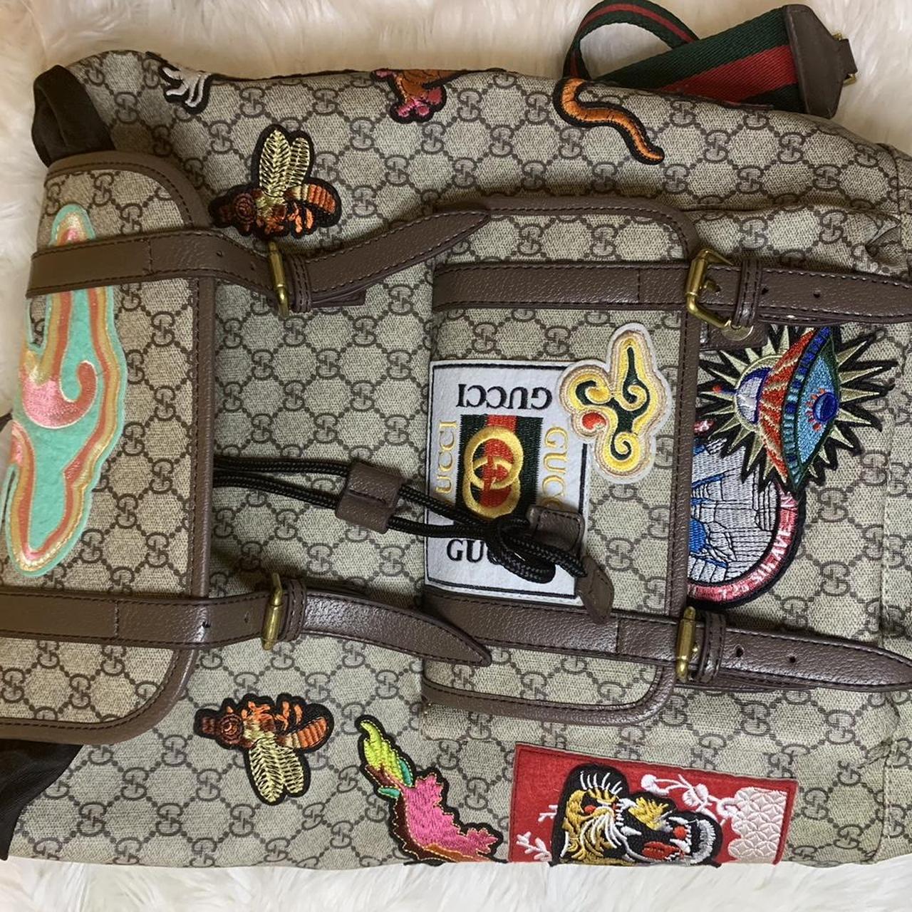 Men's Backpacks - Brown/Multi – Other patchwork b… - image 1