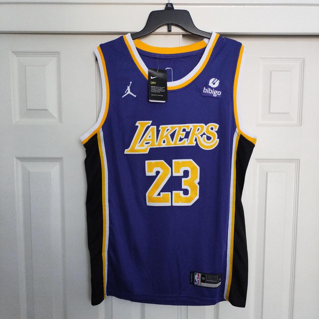 NWT Los Angeles Lakers LeBron James Swingman Jordan... - Depop