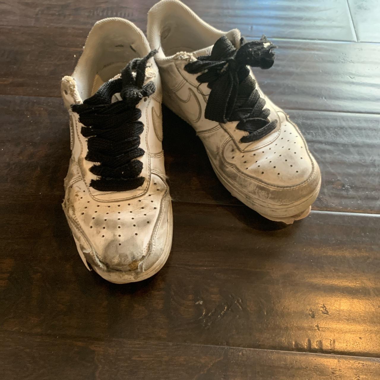 Balenciaga Air Force 1s Depop