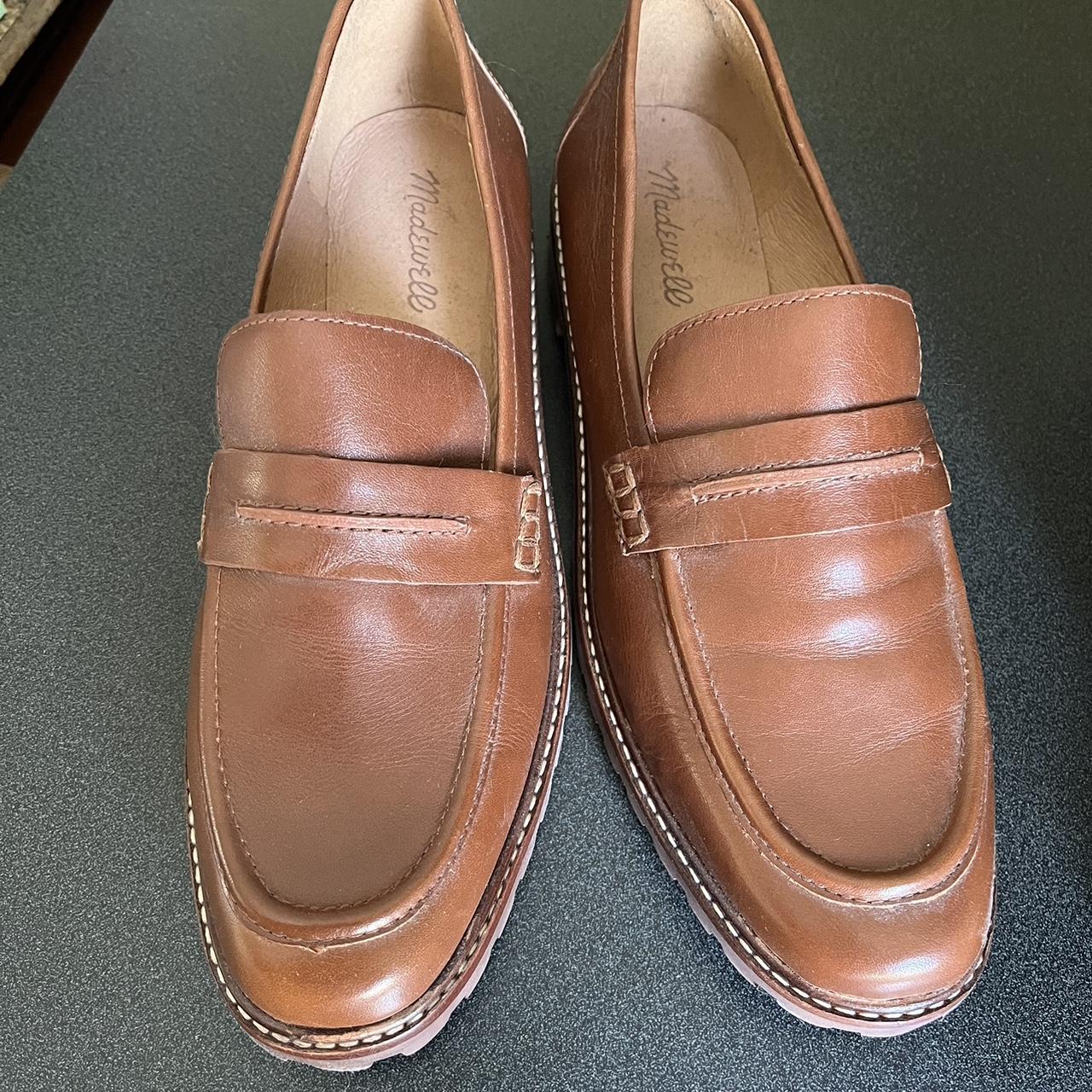 Madewell Corinne Lugsole Loafers Size Depop