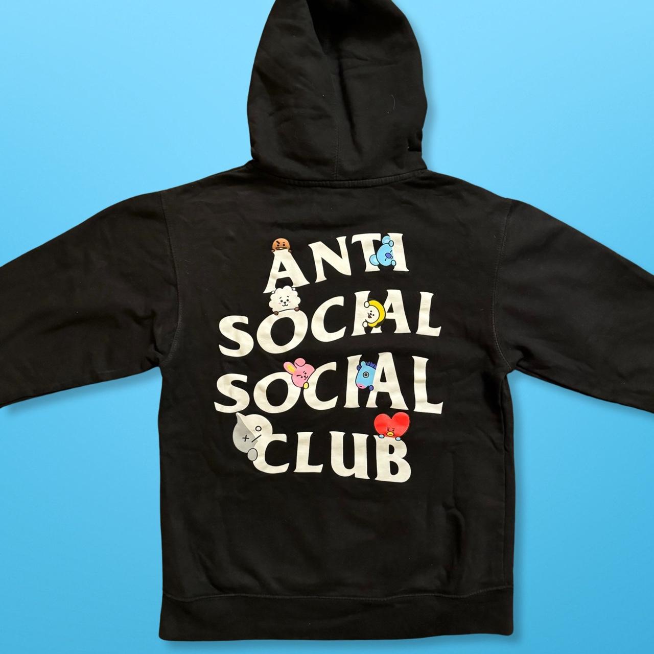 Anti social social club 2025 hoodie bt21