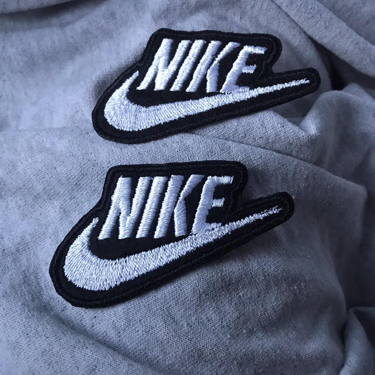 nike vintage iron on patch