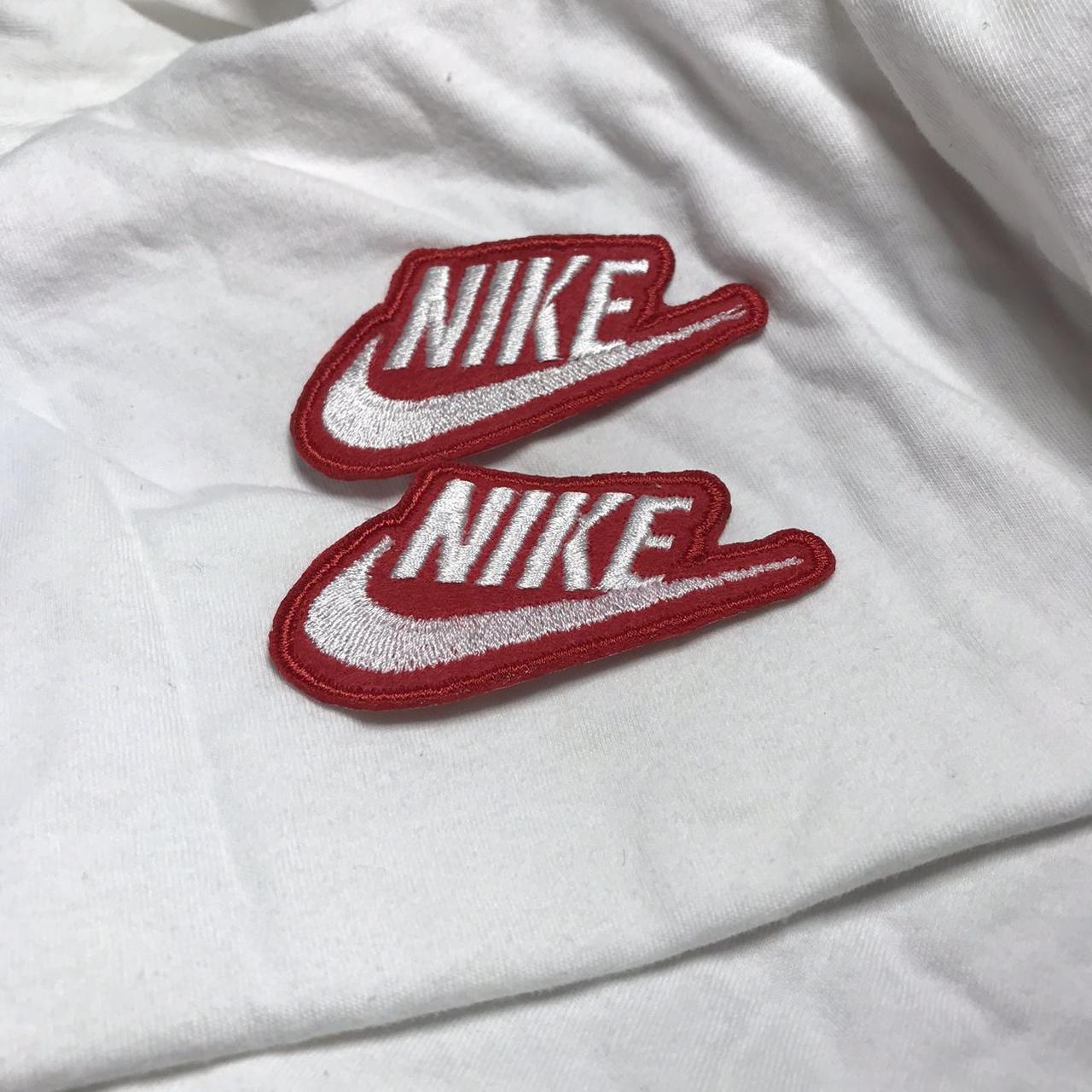 nike vintage iron on patch