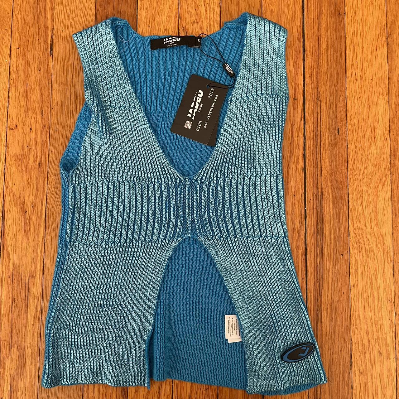 Blue Jaded London Top Brand New Never Worn Message Depop