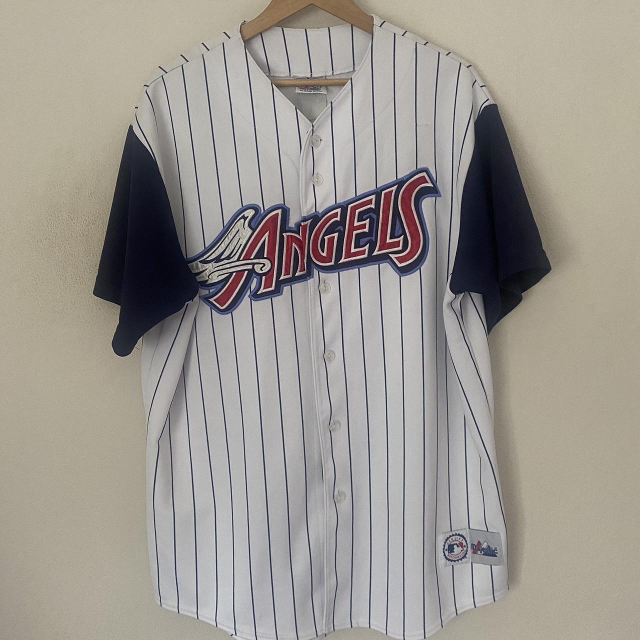 Anaheim Angels Jersey Majestic Sz M Disney Vtg popular Rare