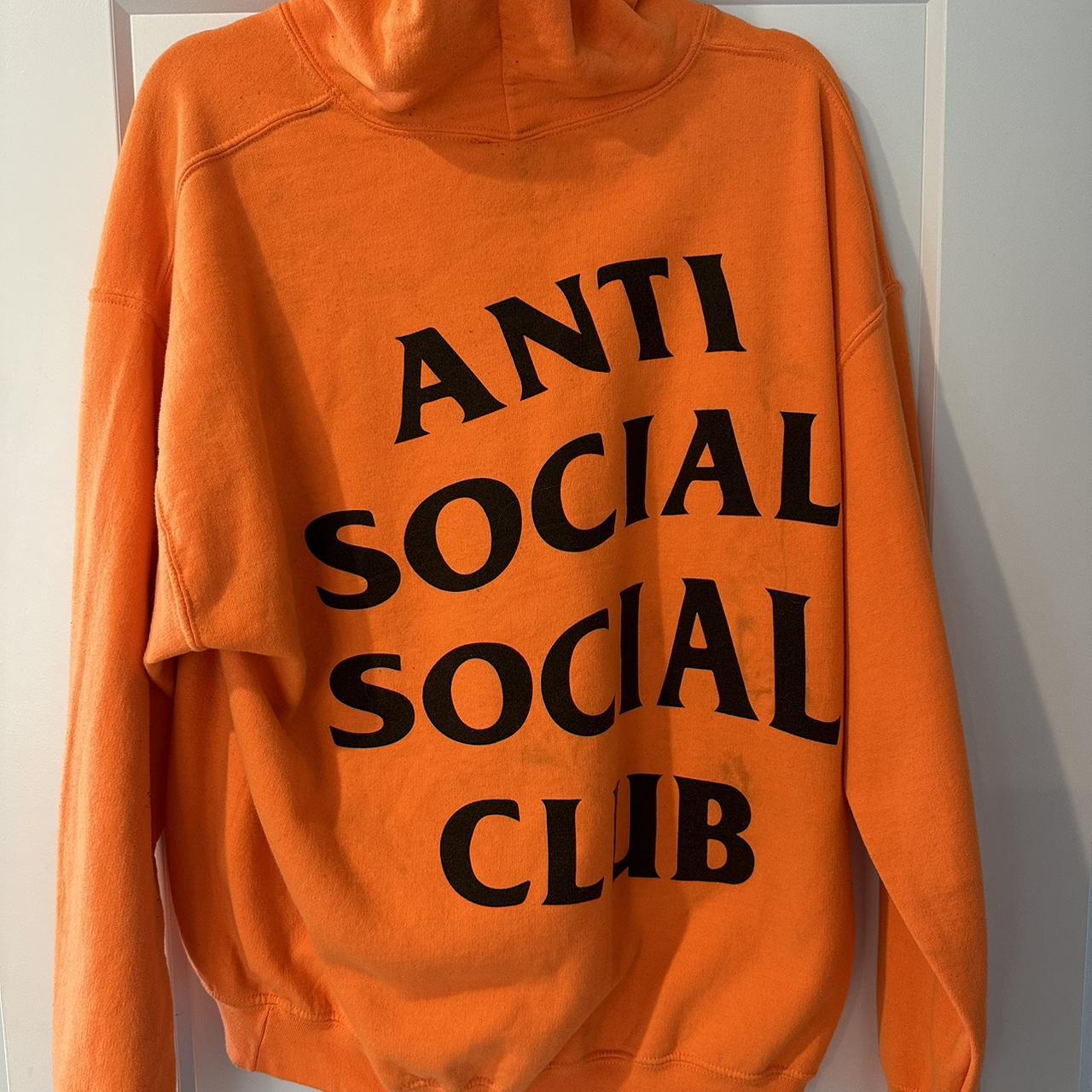 Anti social social club paranoid cheap hoodie