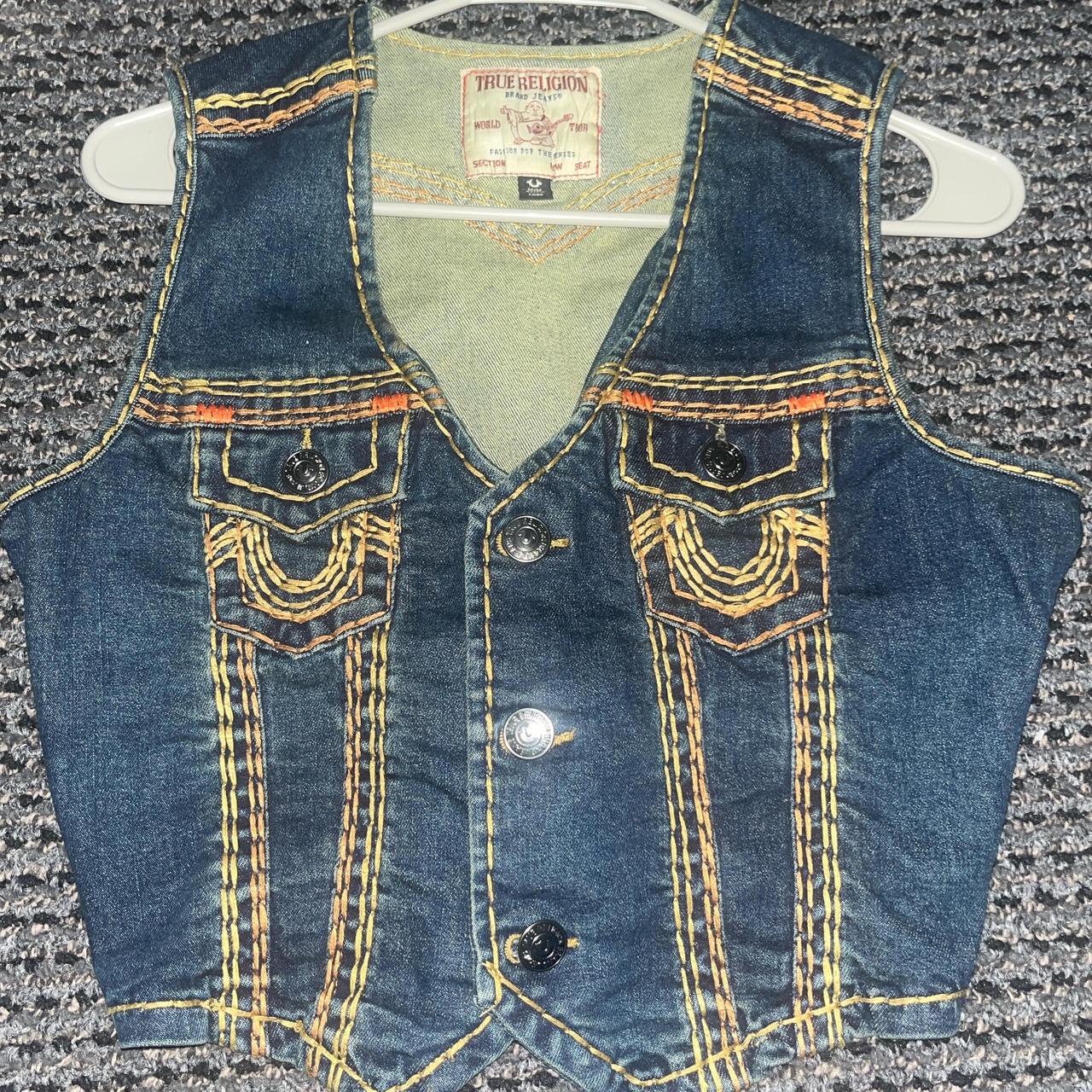 True religion Denim Vest
