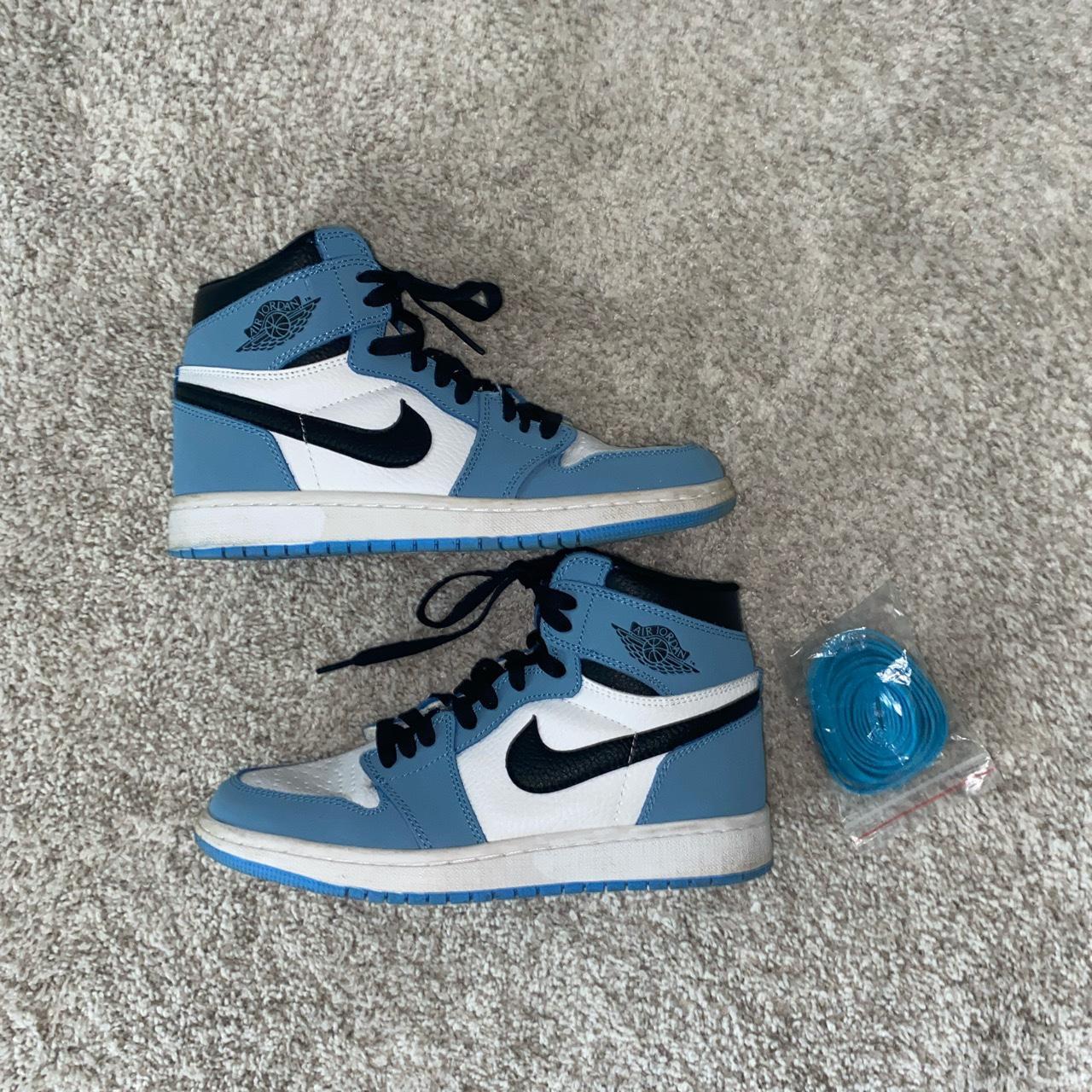 nike jordan high top blue