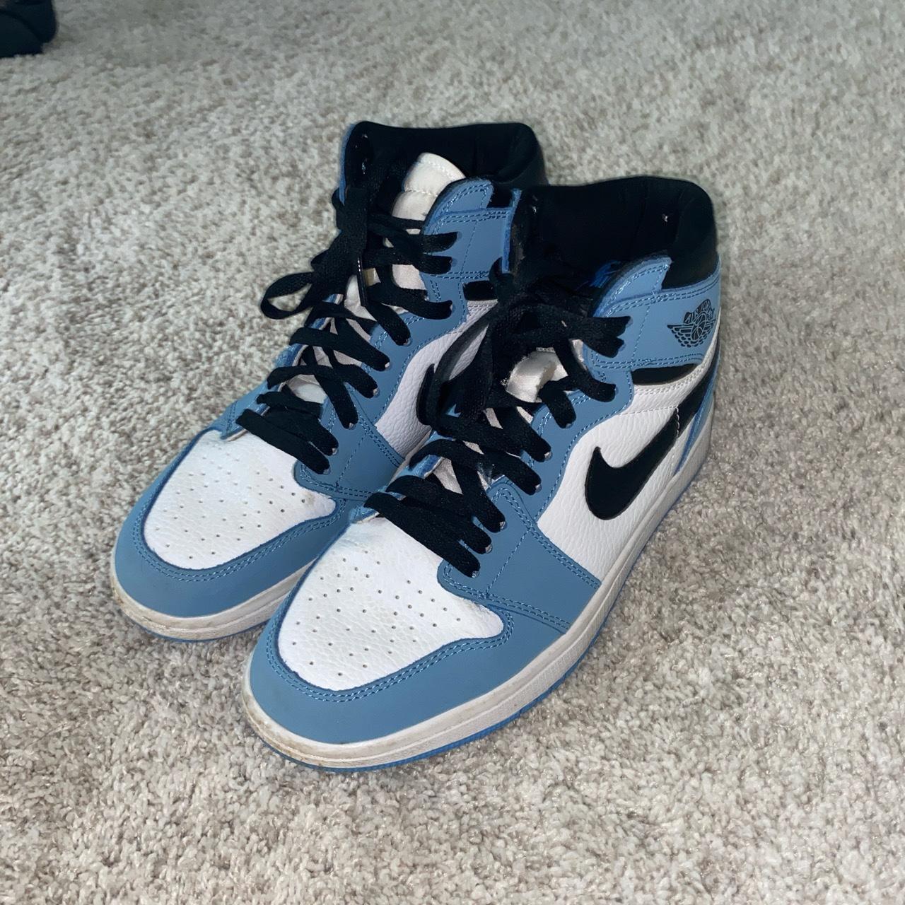 nike jordan high top blue