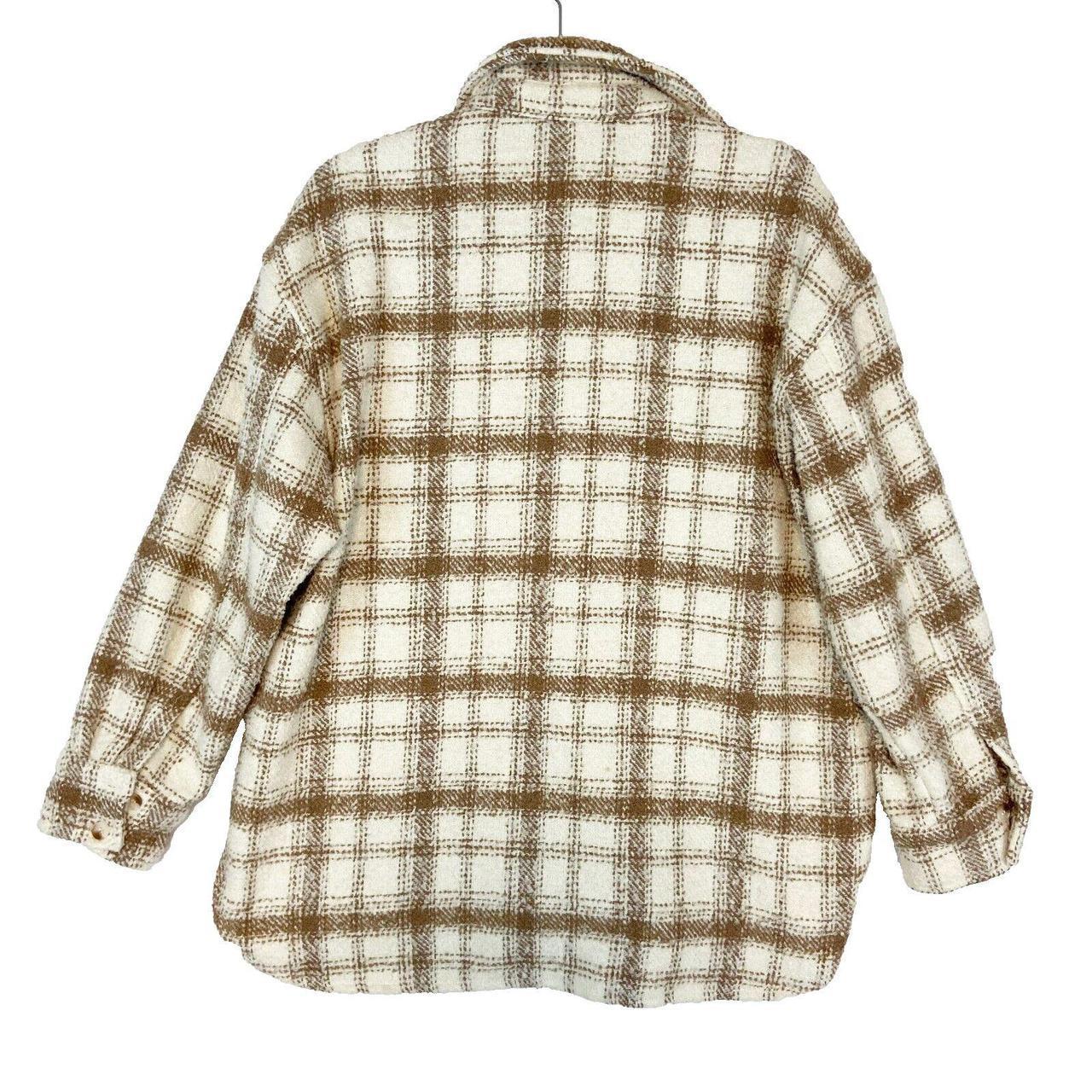 Source Unknown Women's Shacket Jacket - Tan/Tan -… - image 2