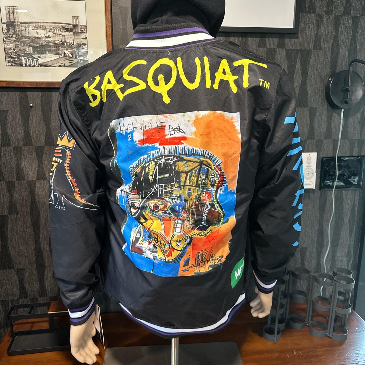 Fashion basquiat jean jacket