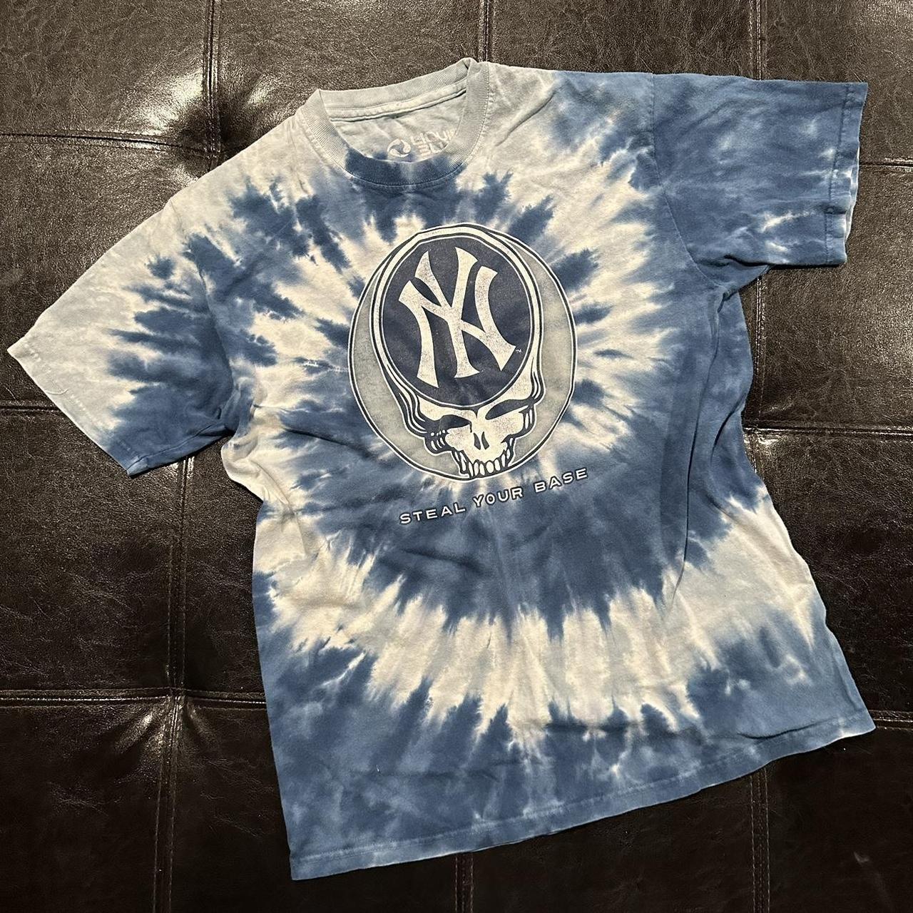 Liquid Blue GRATEFUL DEAD x NY YANKEES Steal Depop