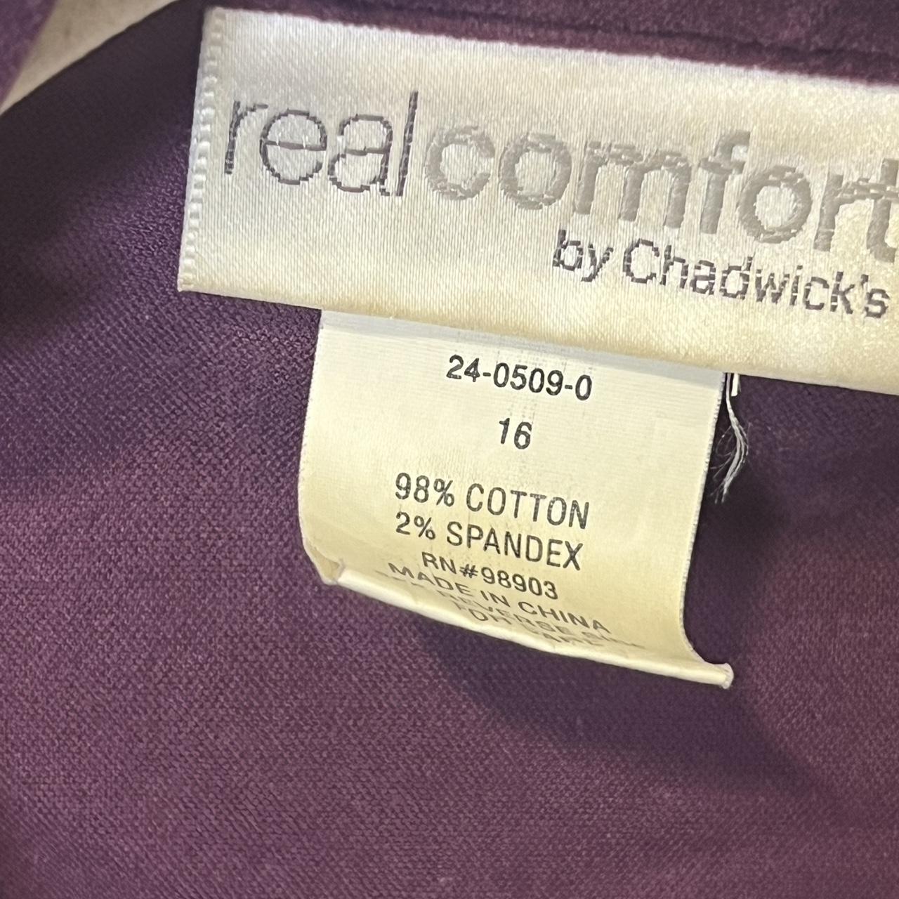 Source Unknown Women's Corduroy Jacket - Purple -… - image 3