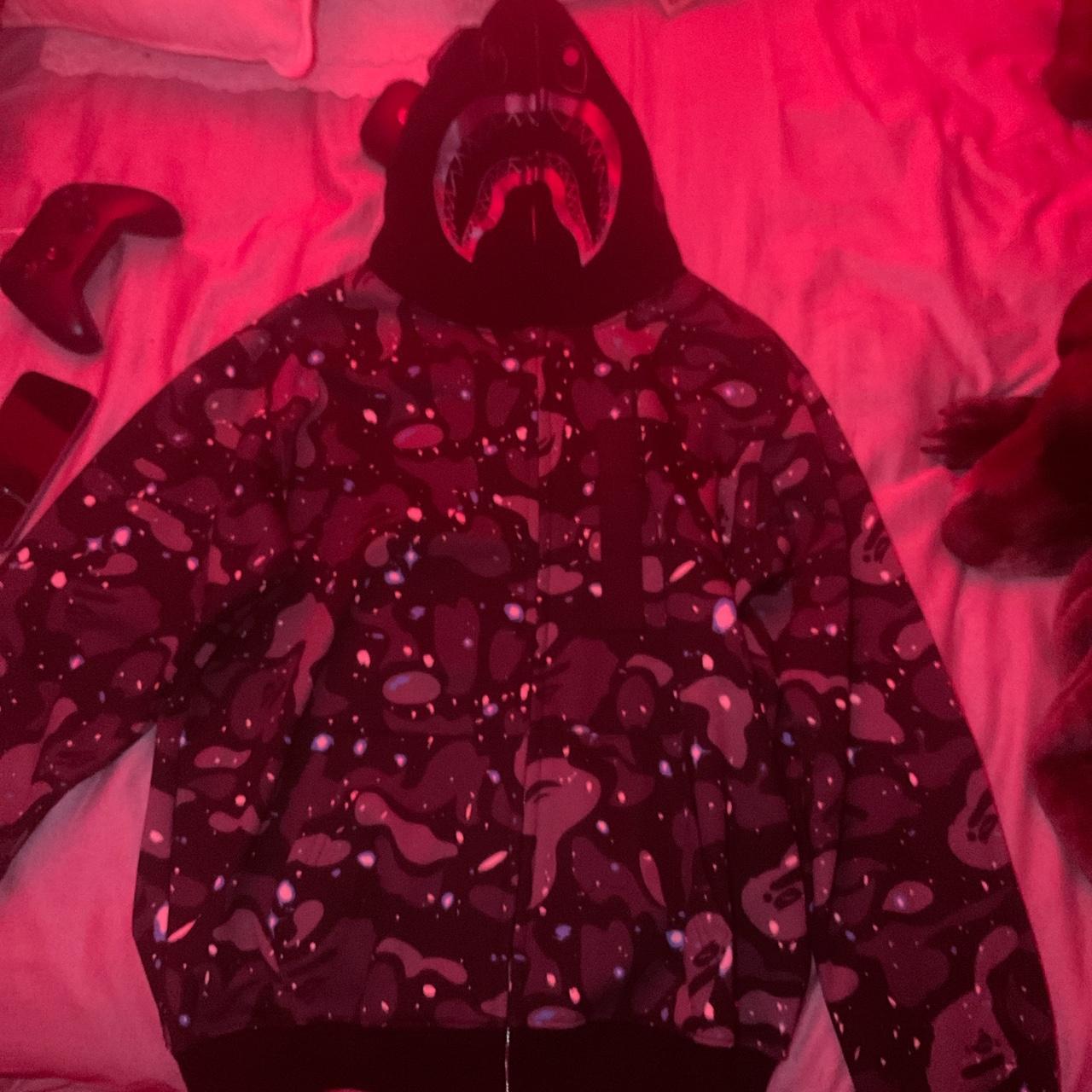 Bape reflective sale hoodie