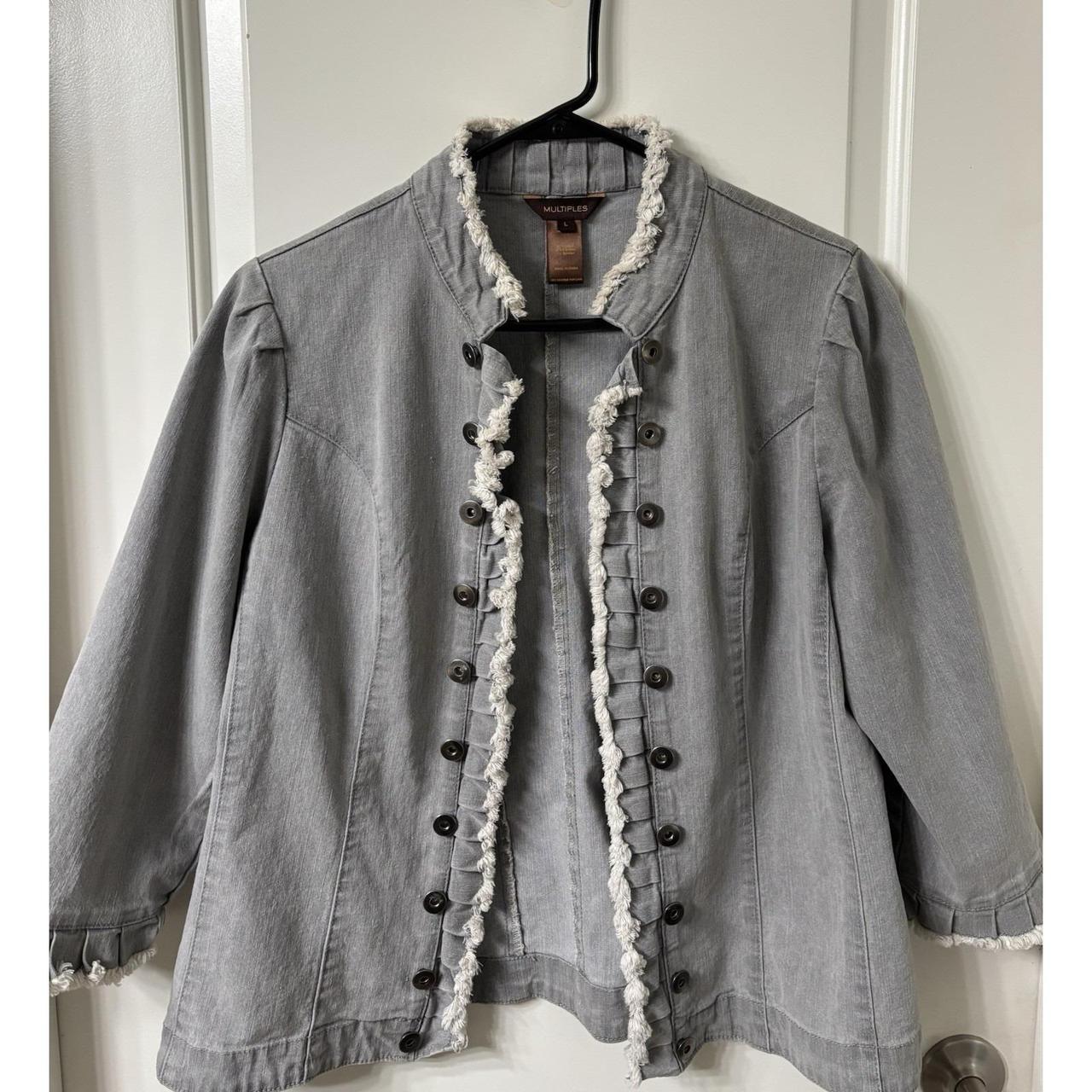 Multiples Women's Jacket - Grey - L – Multiples J… - image 1