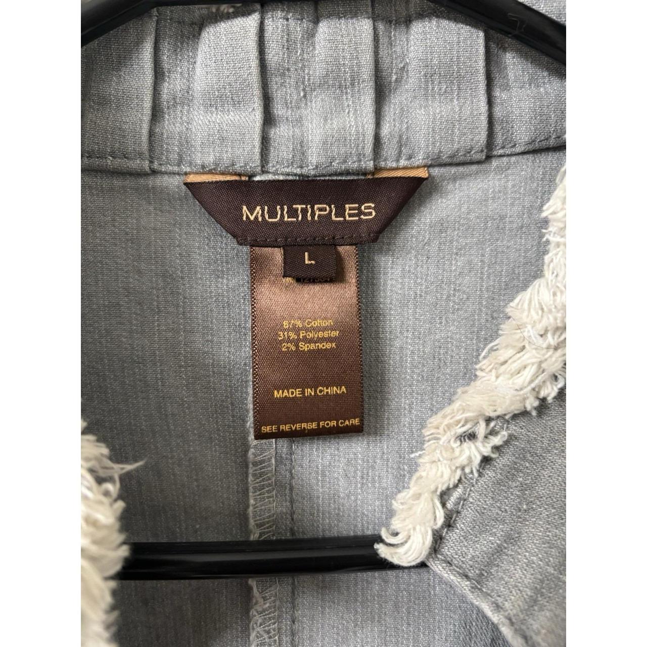 Multiples Women's Jacket - Grey - L – Multiples J… - image 3