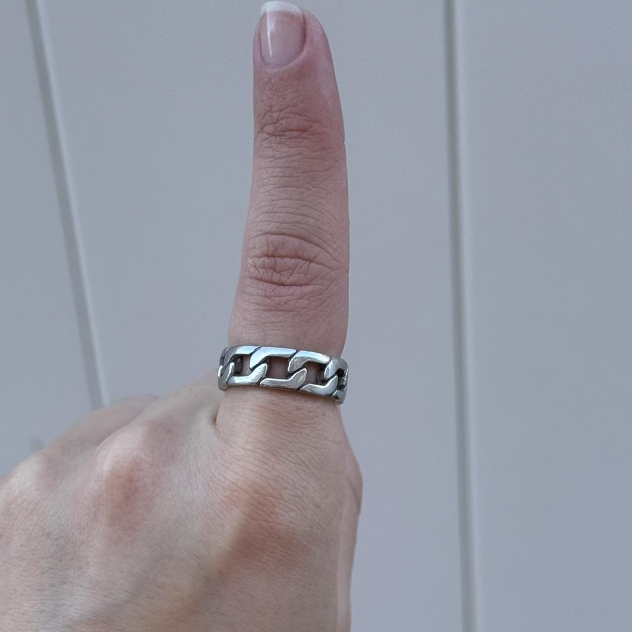 Women's Ring - Silver – Silver ring bundle - 2 ri… - image 3