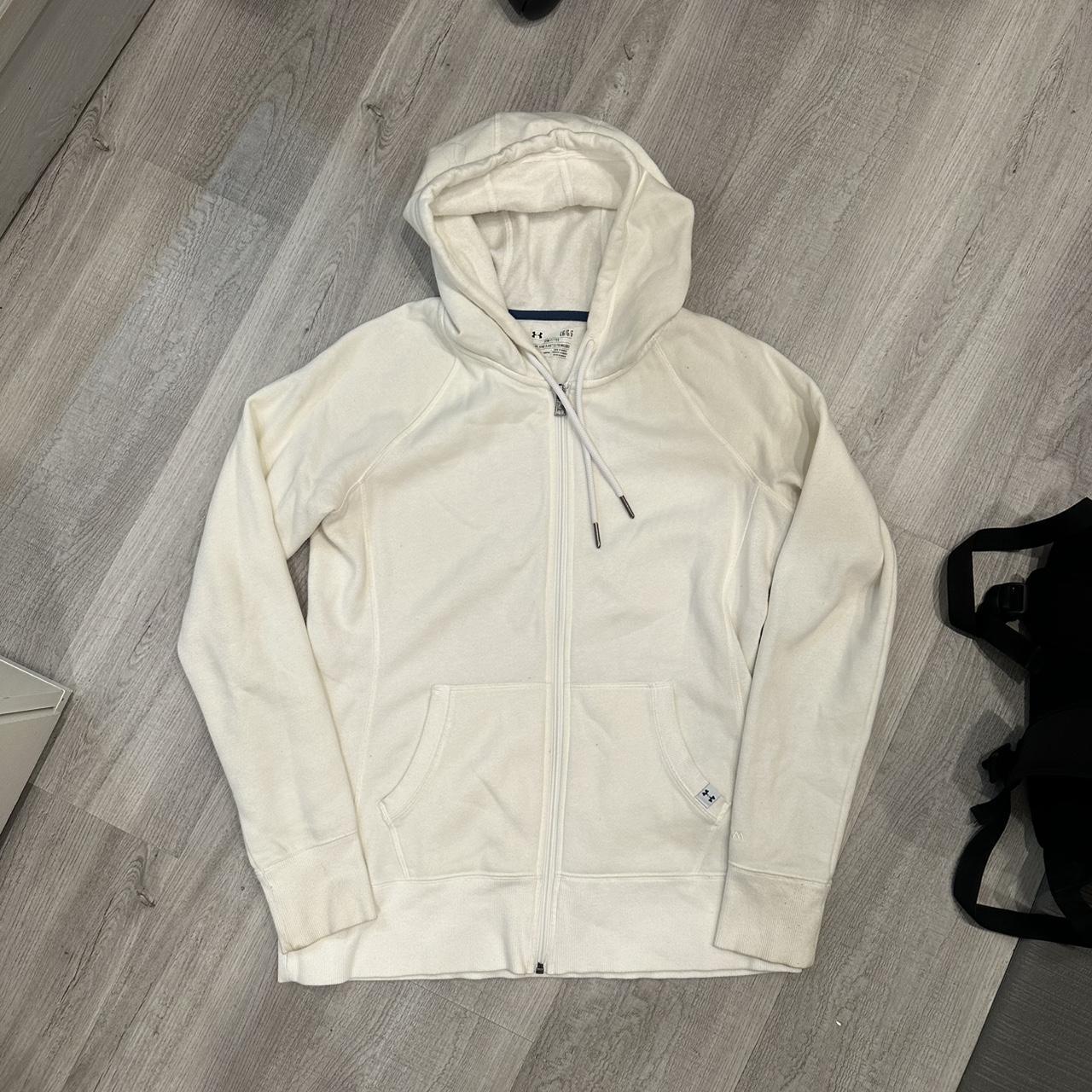 Under Armour Men's Jacket White/Cream L – Zip up jacket Under