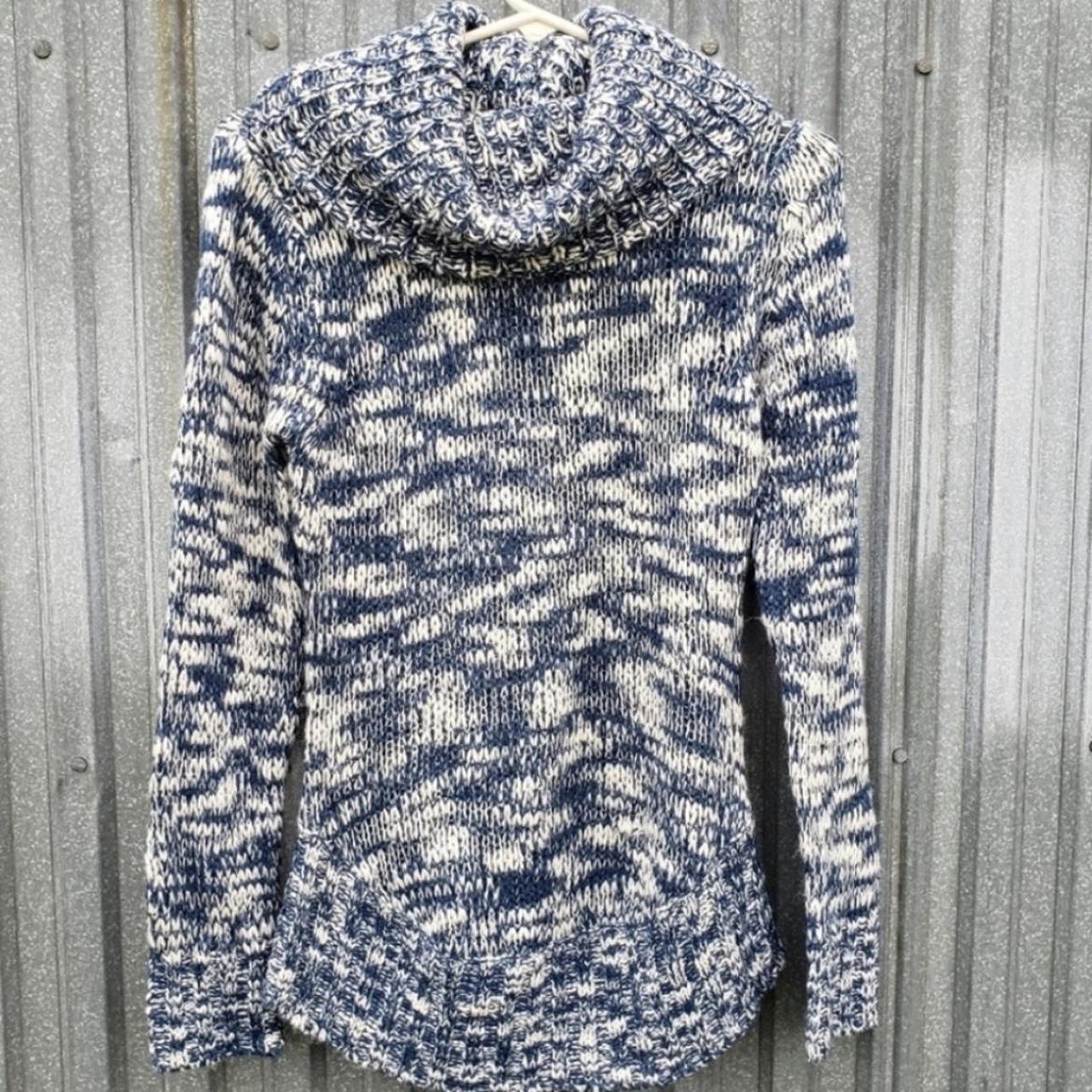 Derek heart cowl neck sweater hotsell