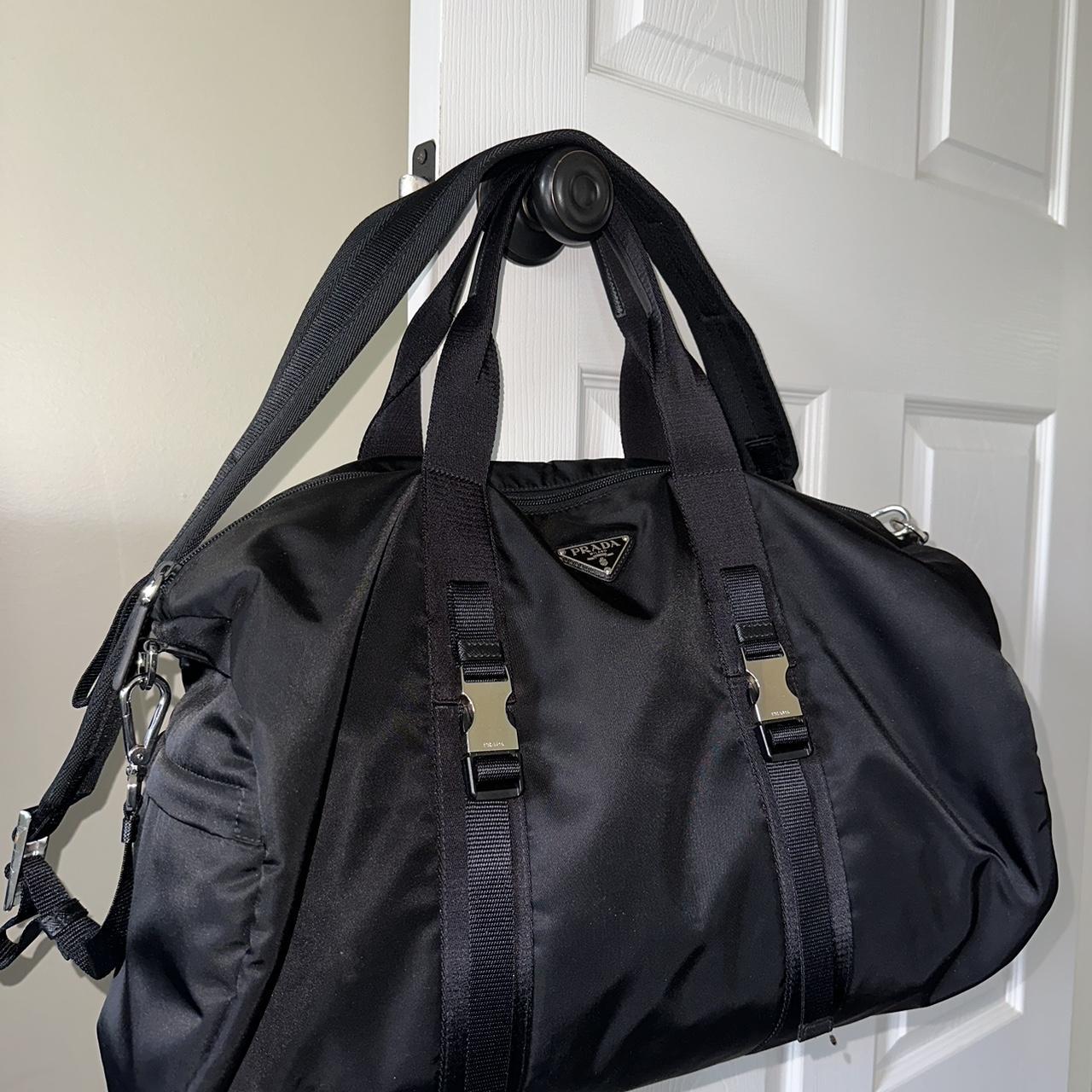 PRADA DUFFLE BAG IN TECHNICAL NYLON WITH Depop