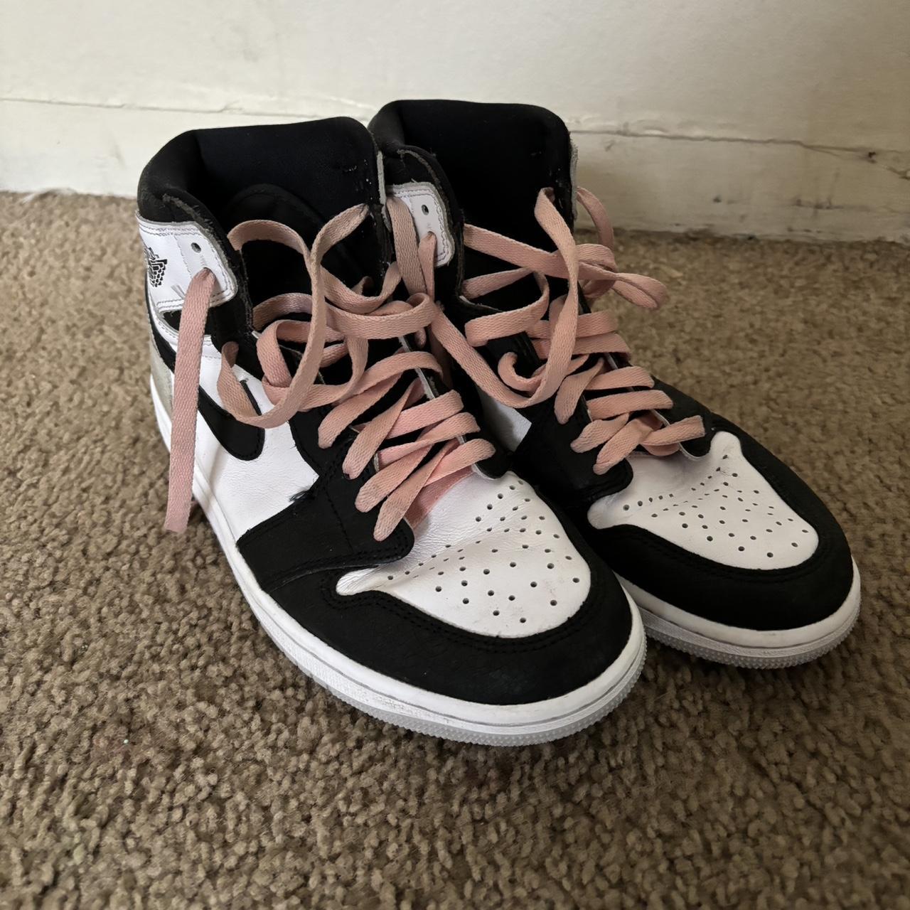 Stage Haze Jordan Pink Shoe Laces Air Jordan Retro High OG 'Stage