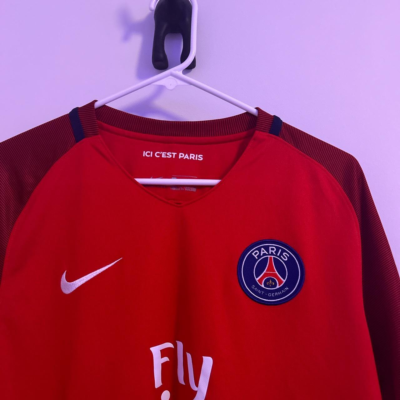 2018/19 PSG Home Football Shirt / Old Official Nike Soccer Jersey