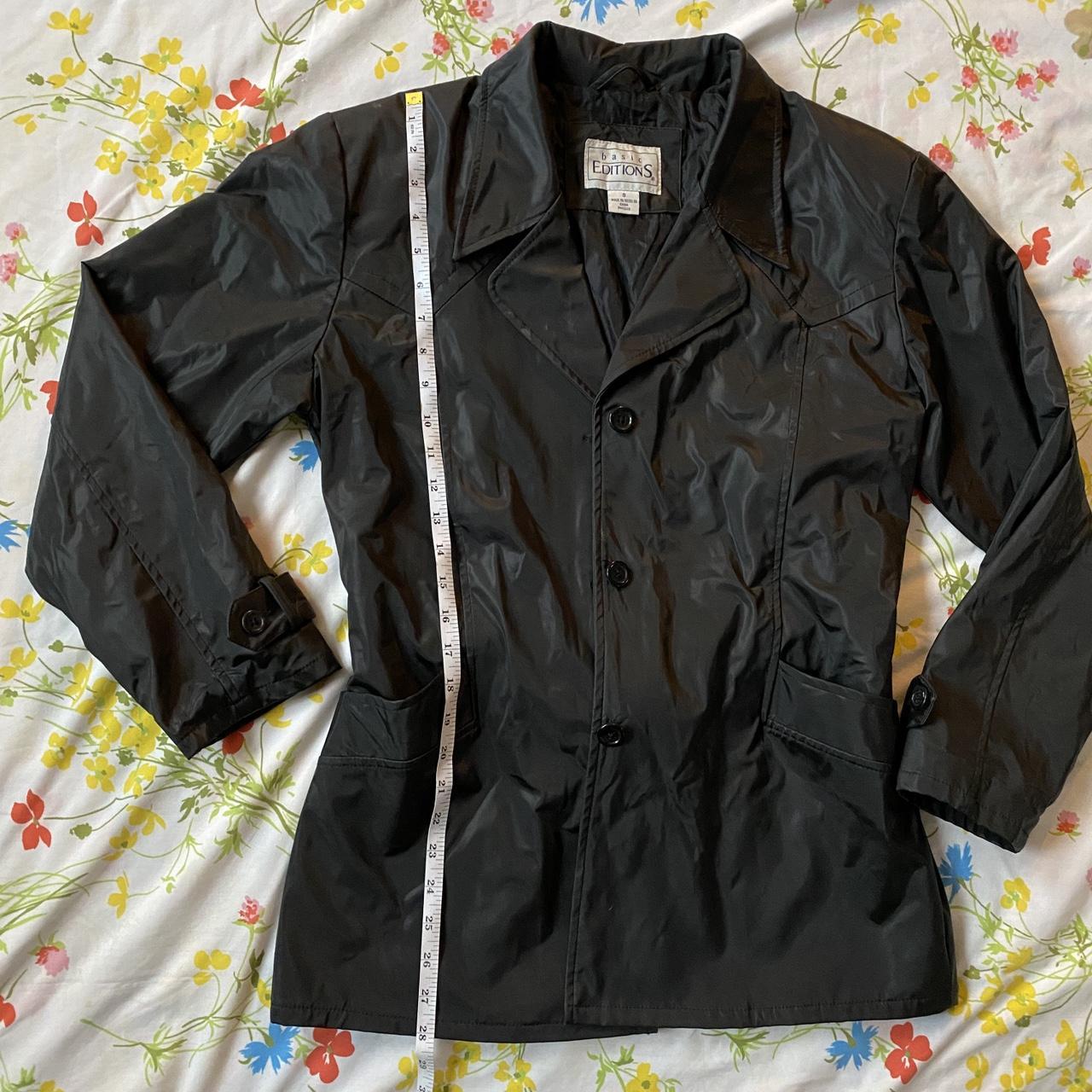 Basic Editions Women's Lightweight Jacket - Black… - image 5